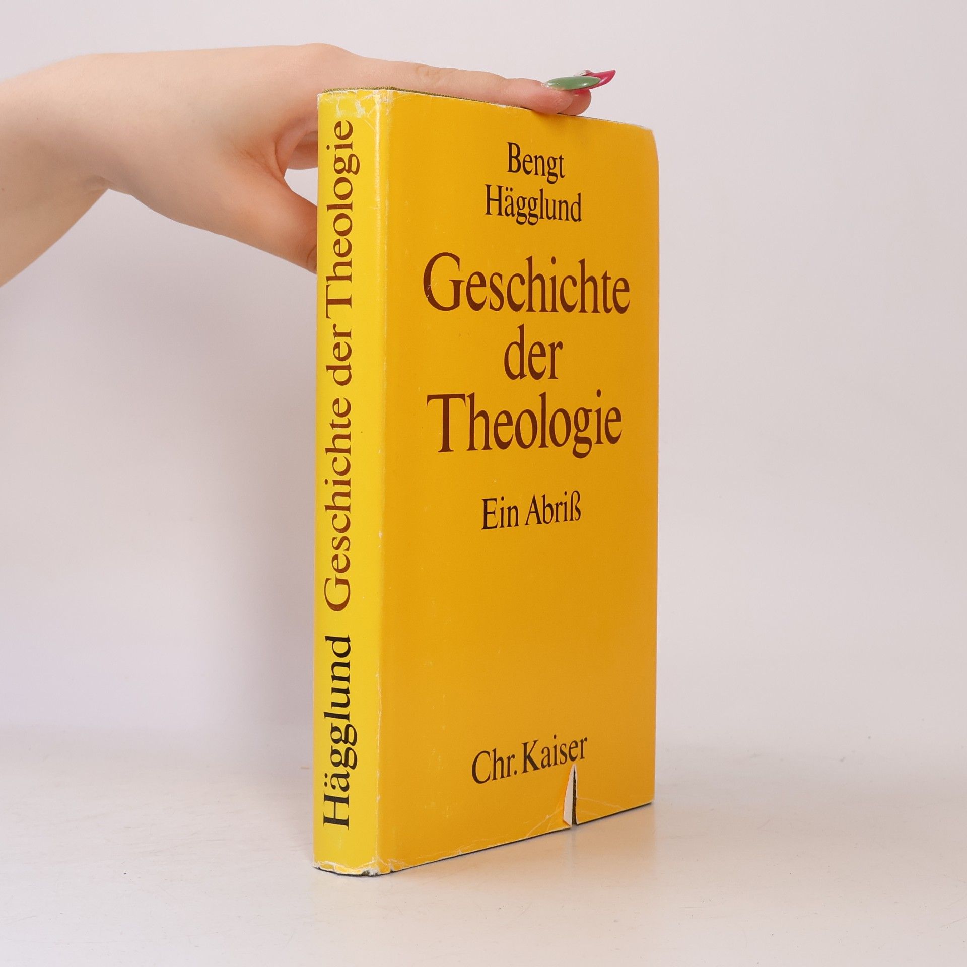 Bengt Hägglund Geschichte der Theologie