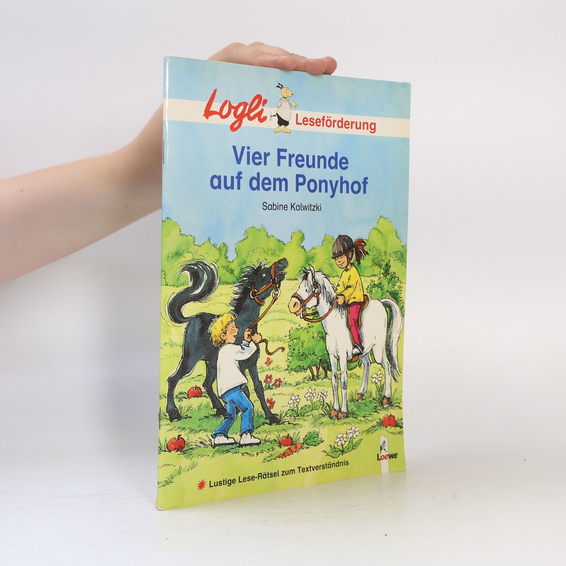 Logli Leseförderung: Vier Freunde auf dem Ponyhof