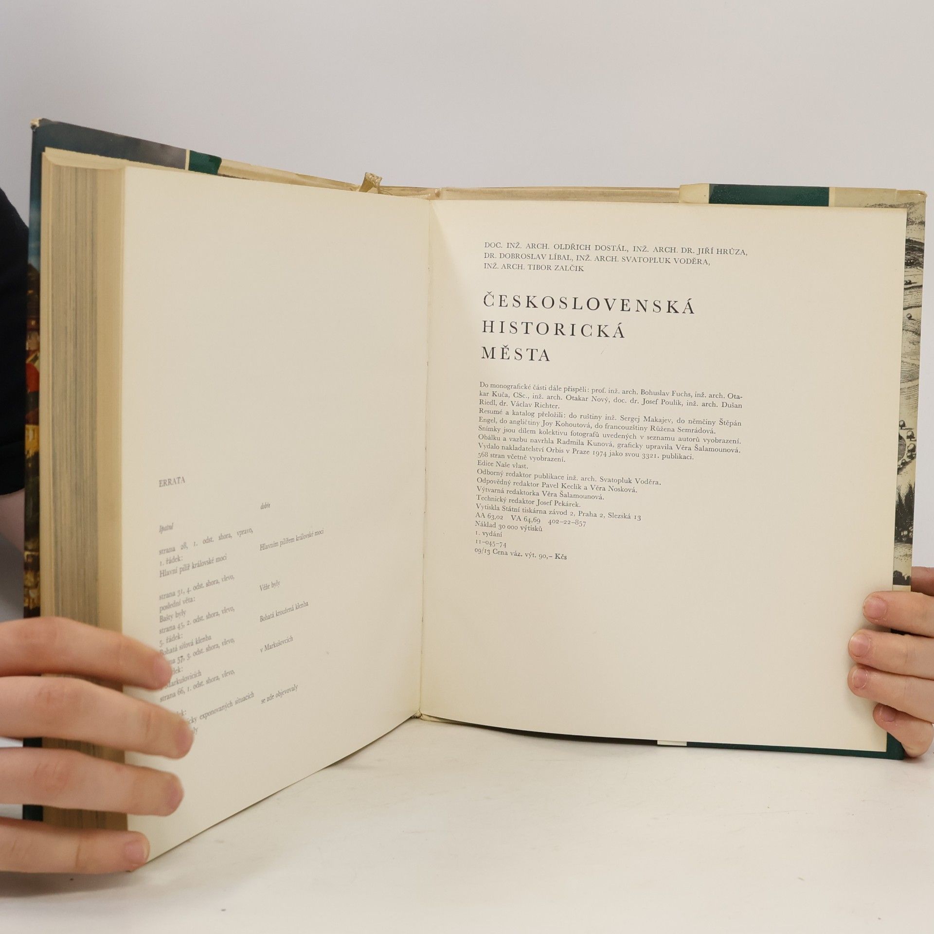 Various authors Československá historická města