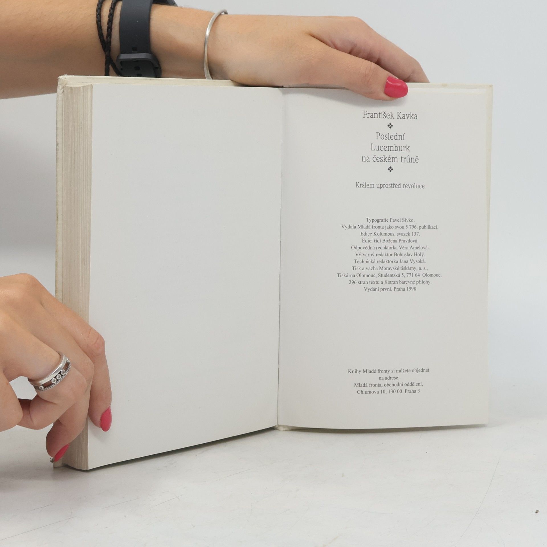 František Kavka Poslední Lucemburk na českém trůně