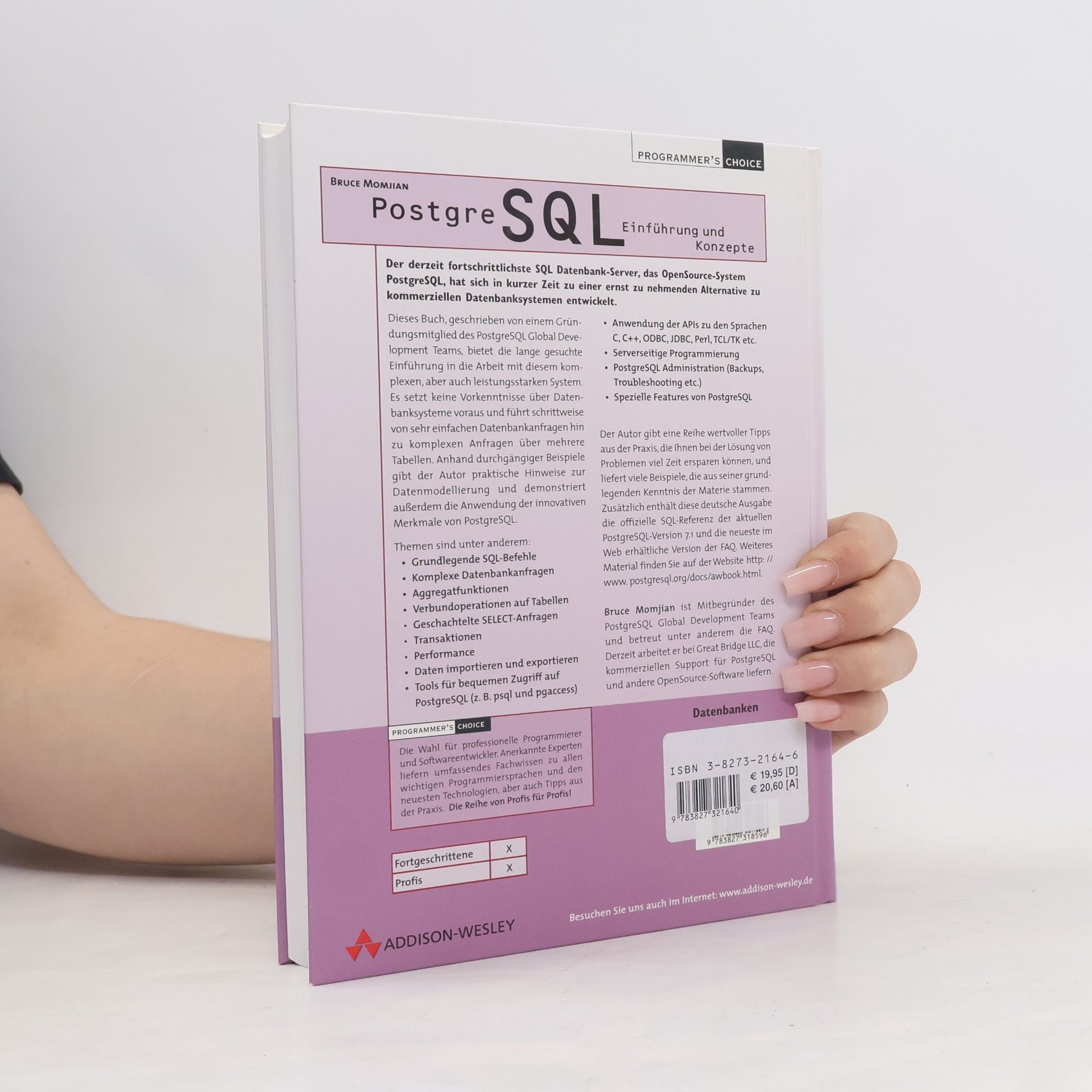 Bruce Momjian PostgreSQL