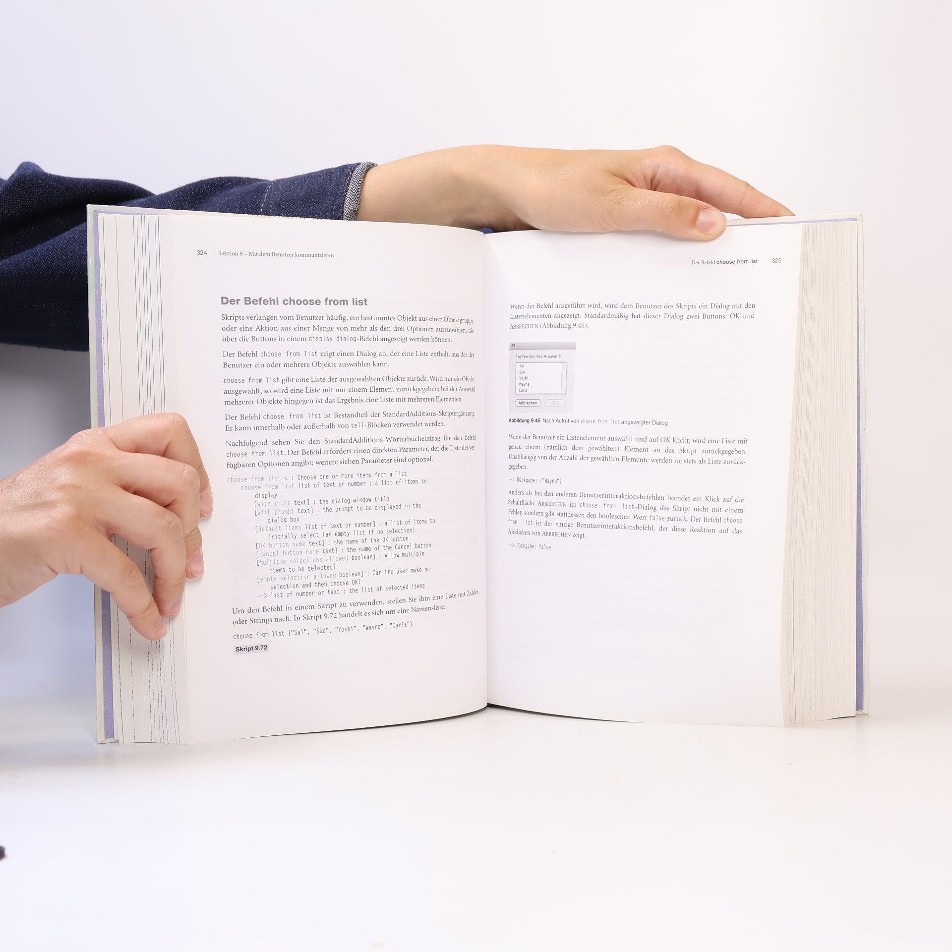 Sal Soghoian AppleScript 1-2-3 - Studentenausgabe