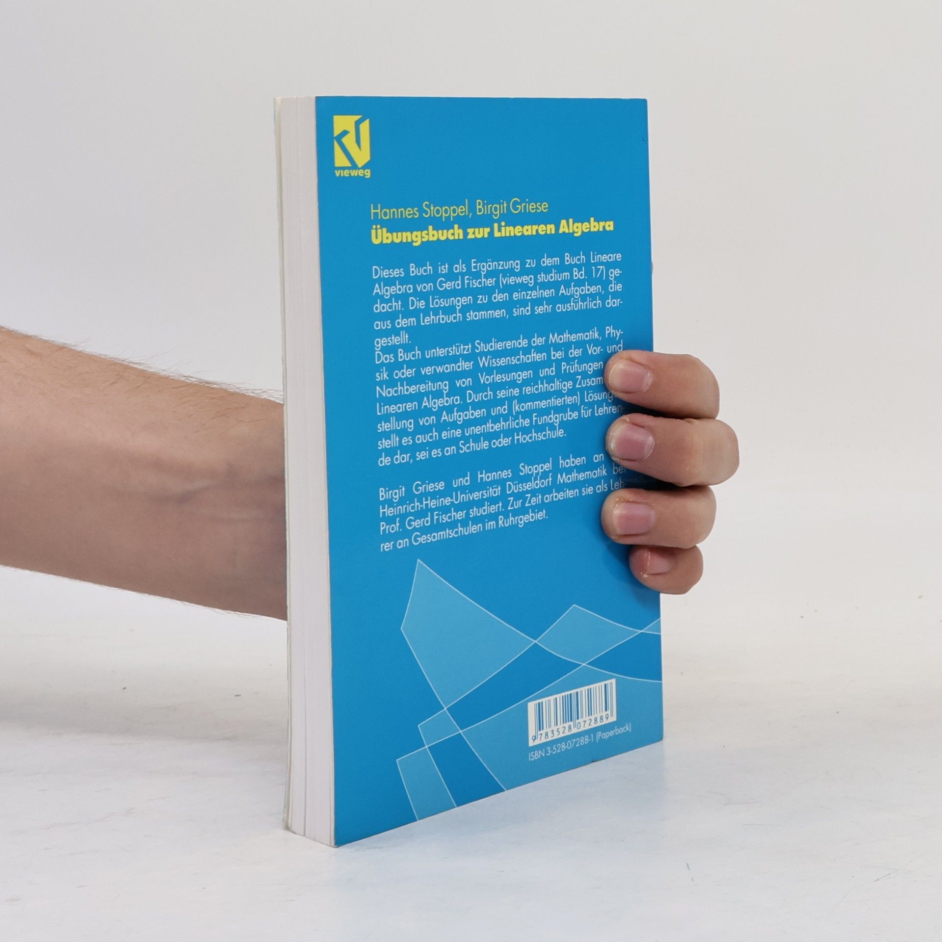 Hannes Stoppel Übungsbuch zur linearen Algebra