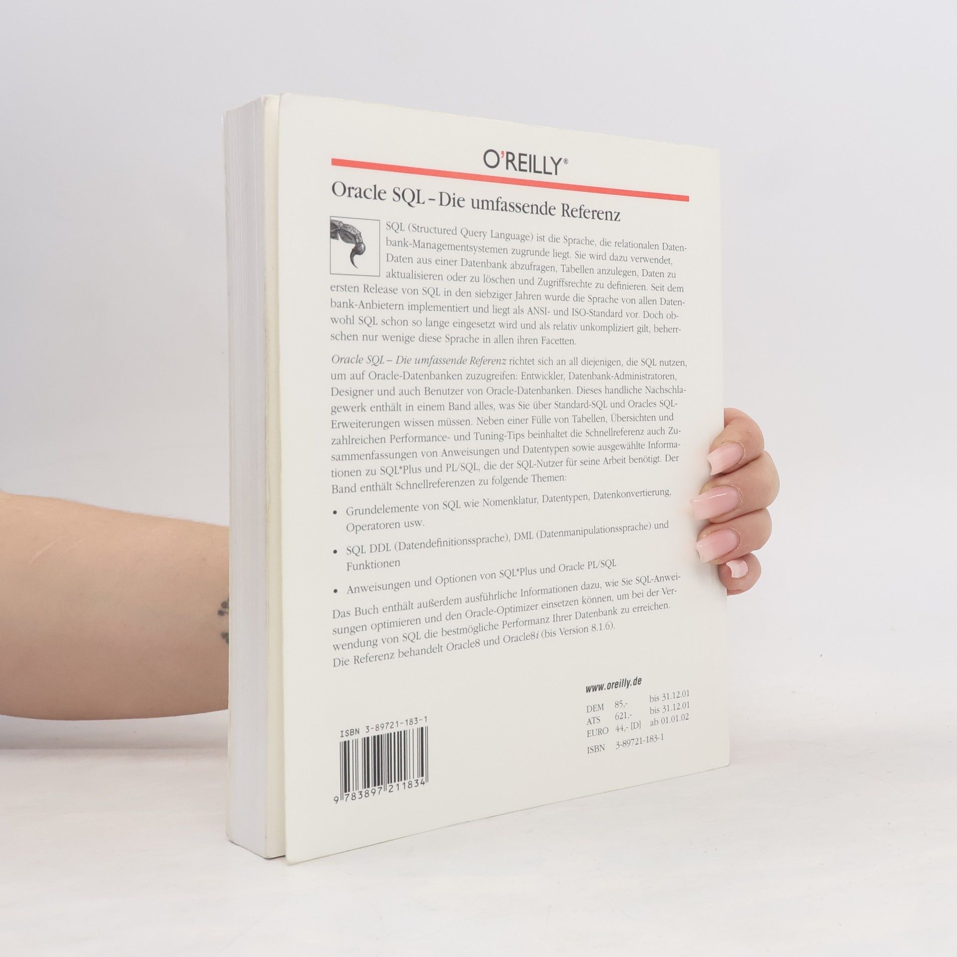 David C. Kreines Oracle SQL - Deutsche Ausgabe