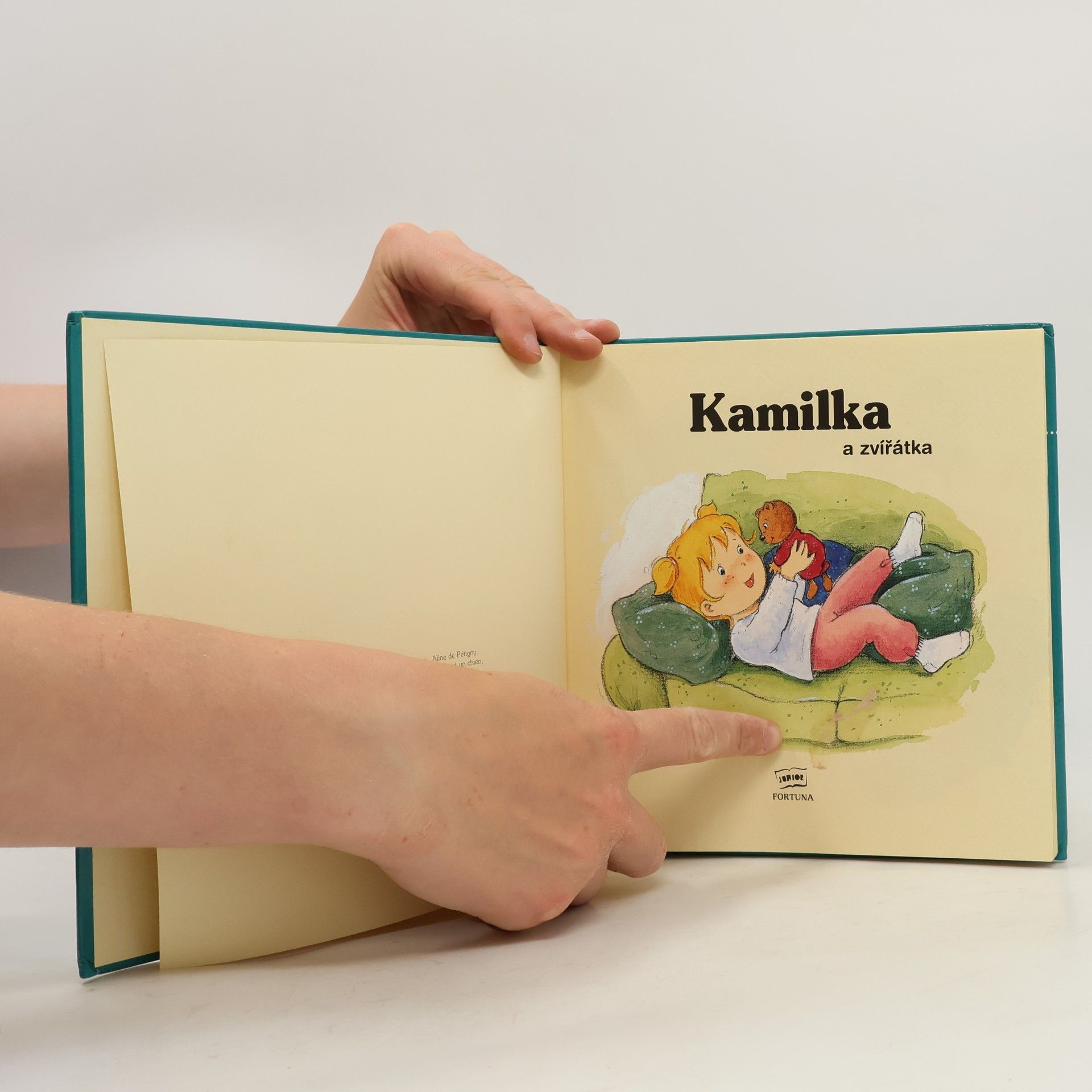 Nancy Delvaux Kamilka a zvířátka