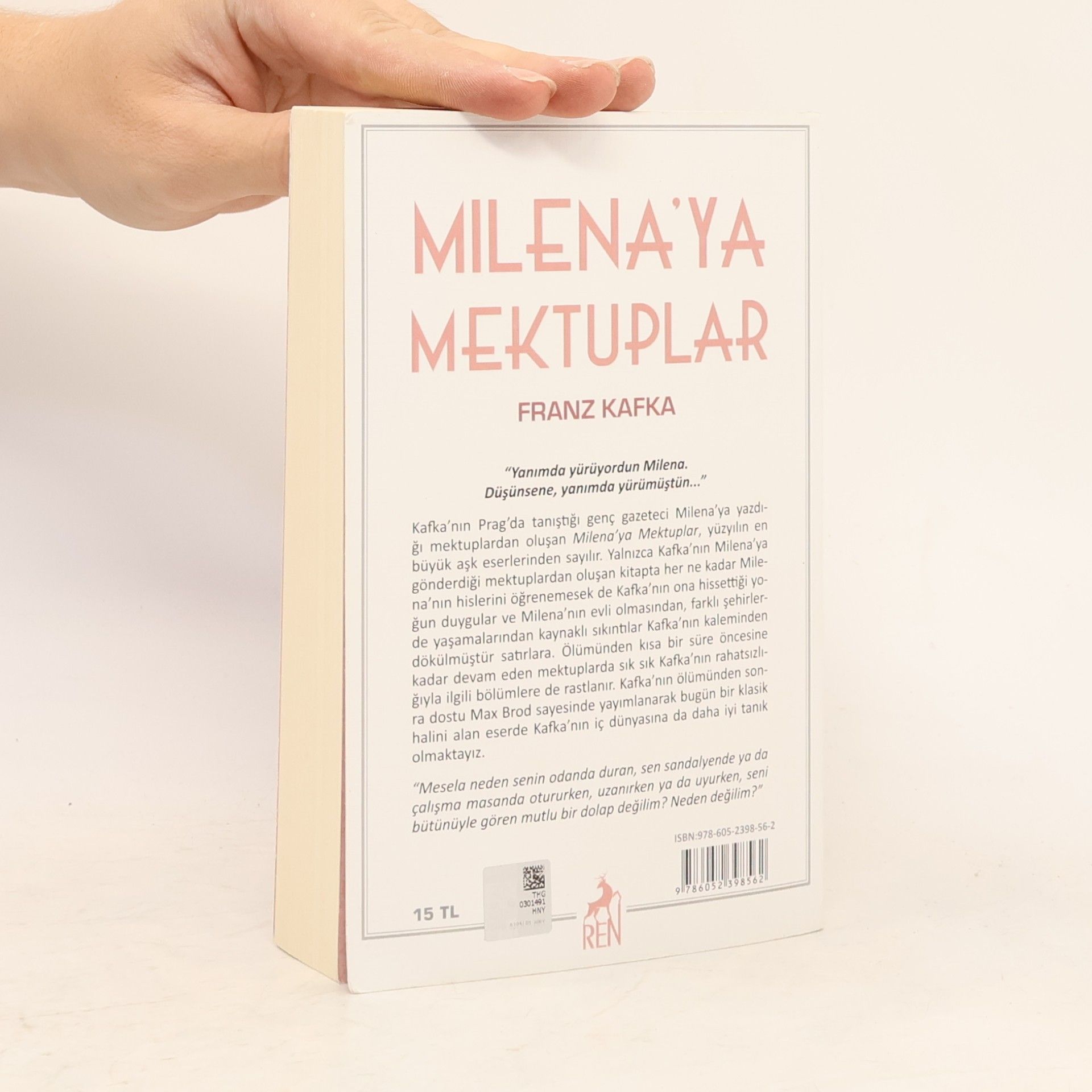 Franz Kafka Milena'ya Mektuplar