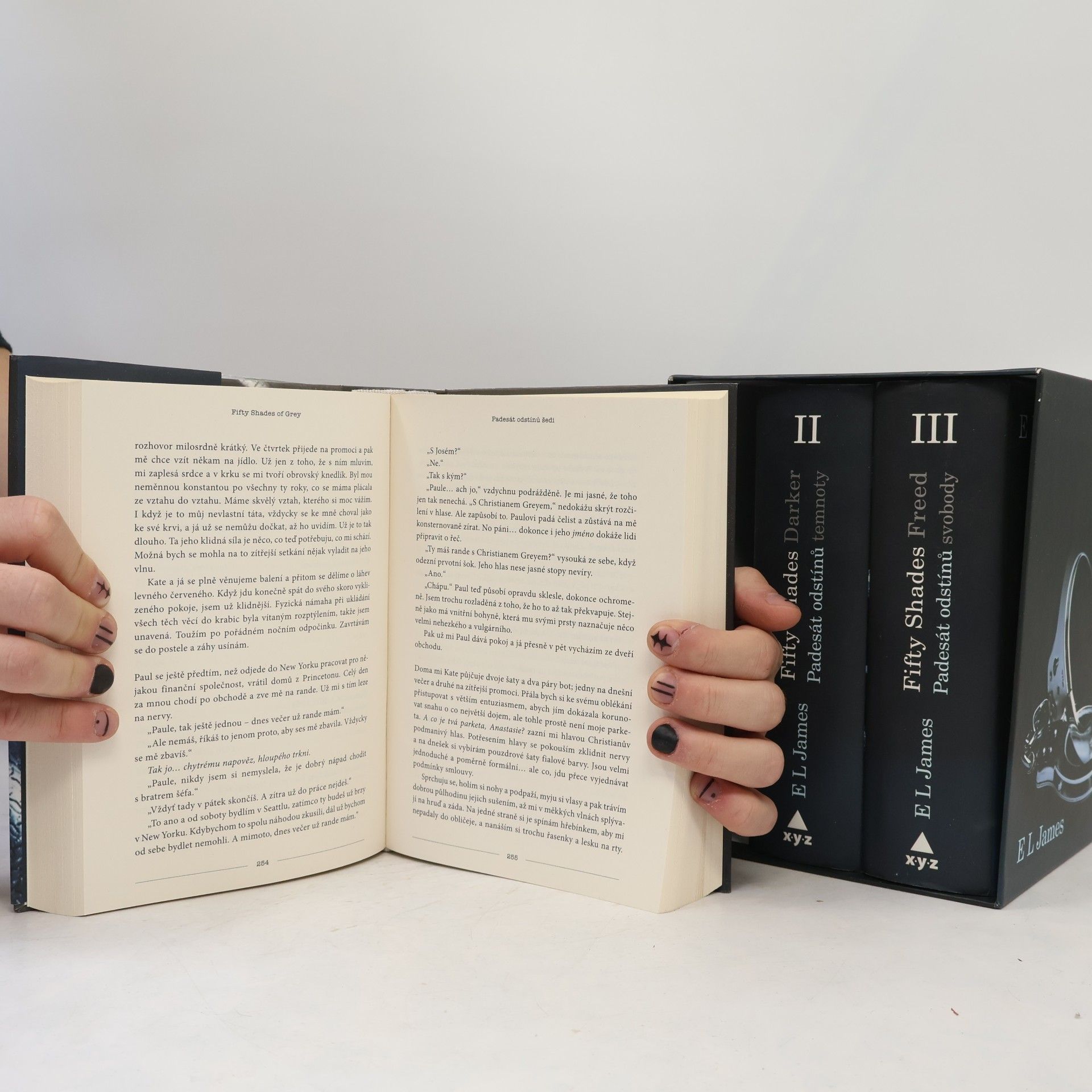 E. L. James Fifty Shades Trilogie 1-3