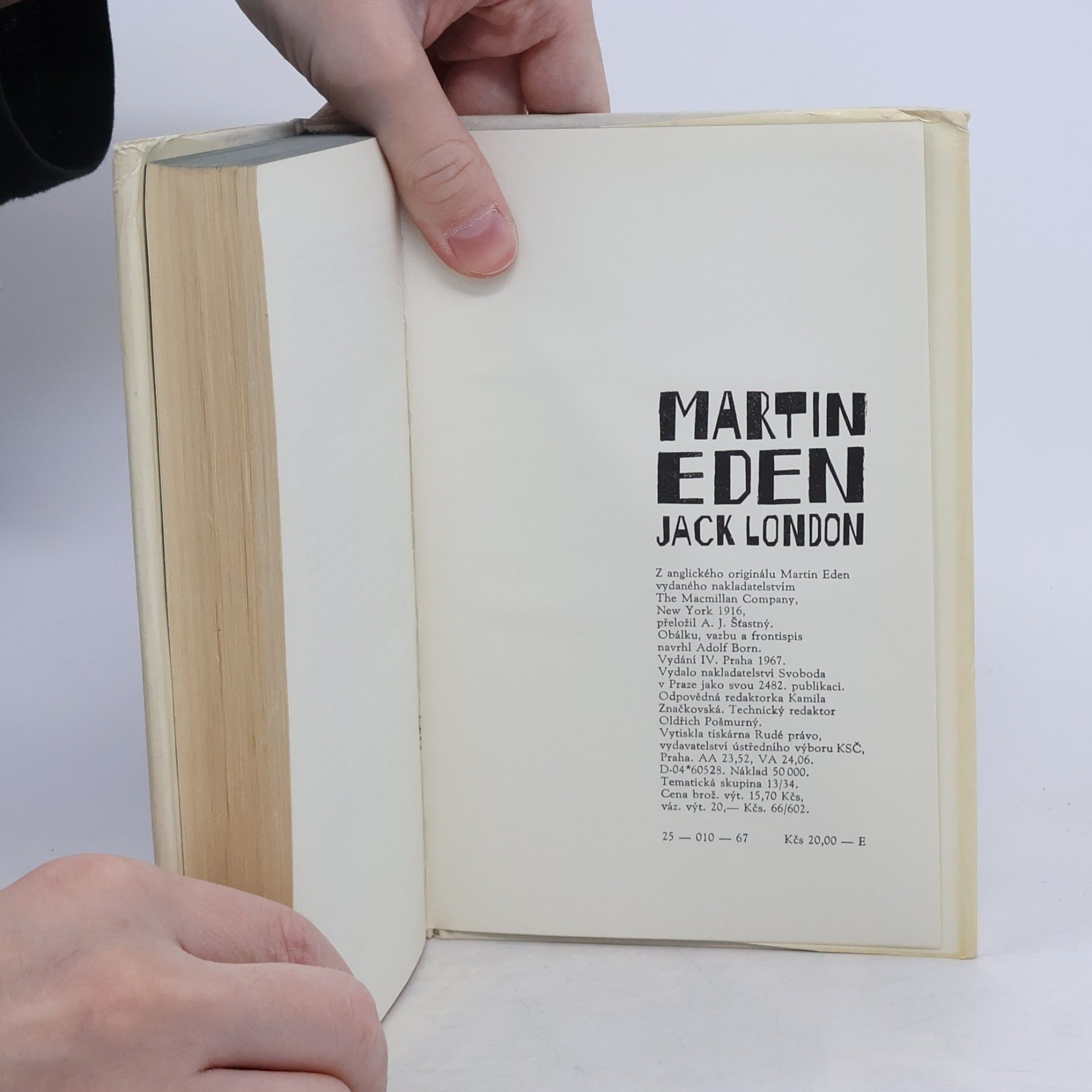 Jack London Martin Eden