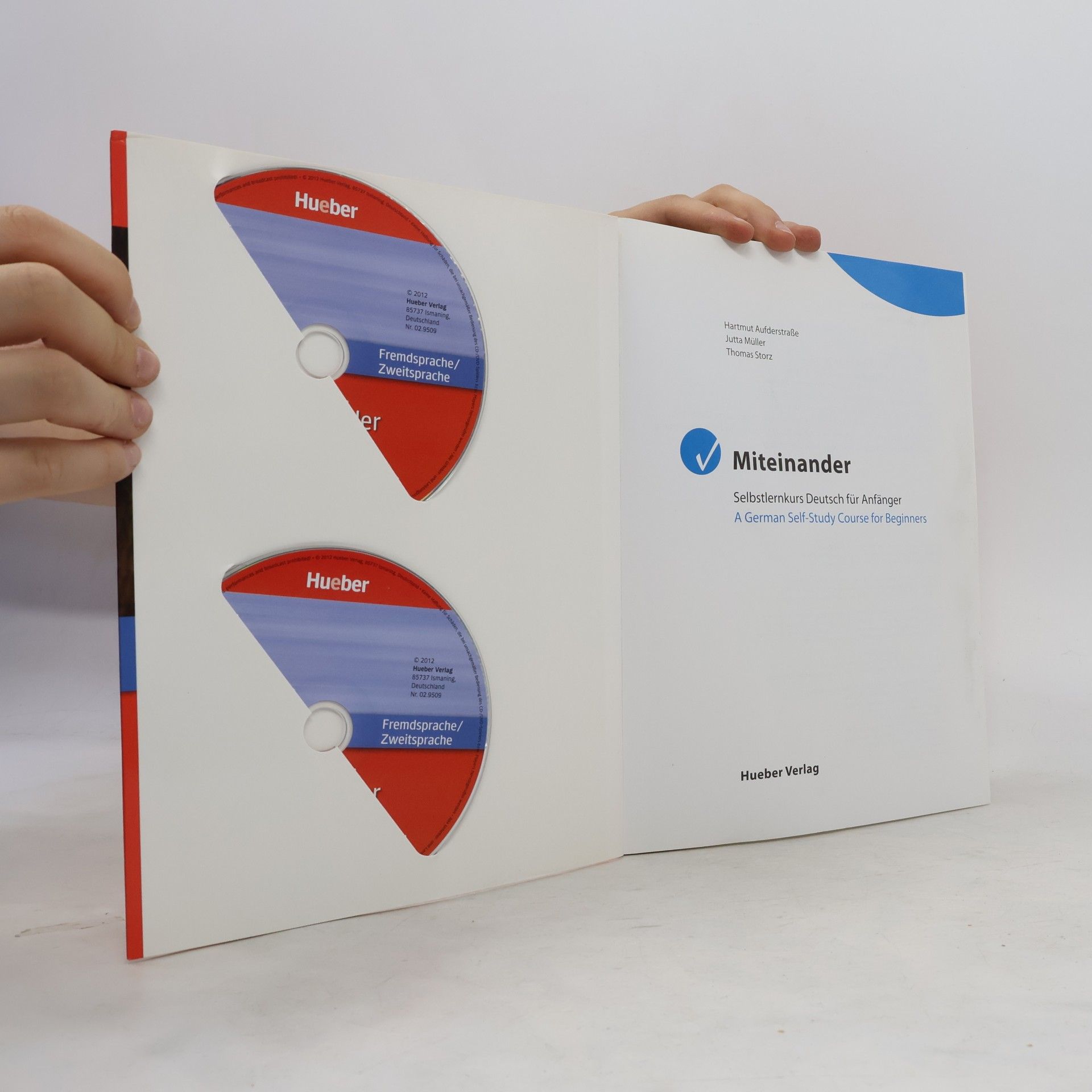 Hartmut Aufderstrasse Miteinander englische Ausgabe Buch mit 4 Audio-CDs