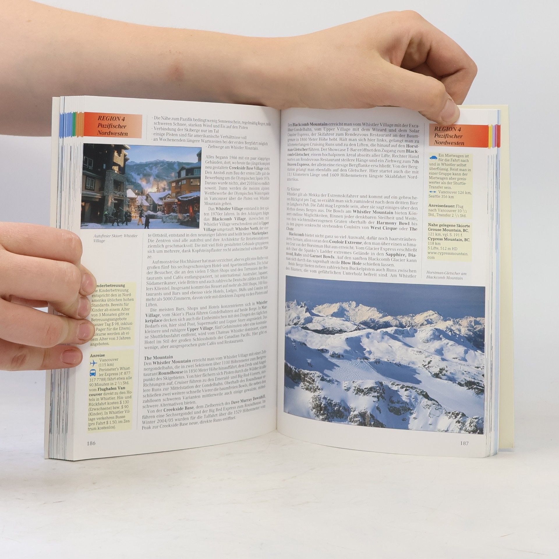 Horst Schmidt-Brümmer Ski-Atlas Nordamerika