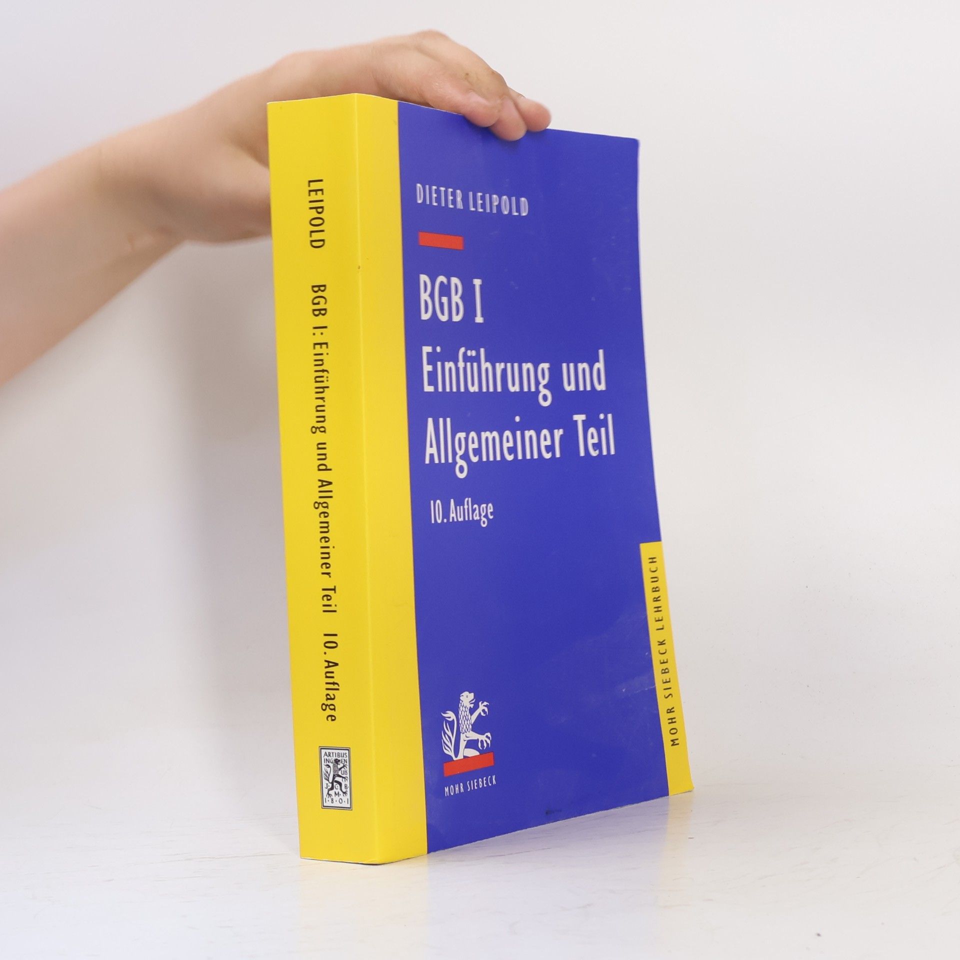 Mohr Siebeck Lehrbuch - 1: BGB I: Einführung und allgemeiner Teil