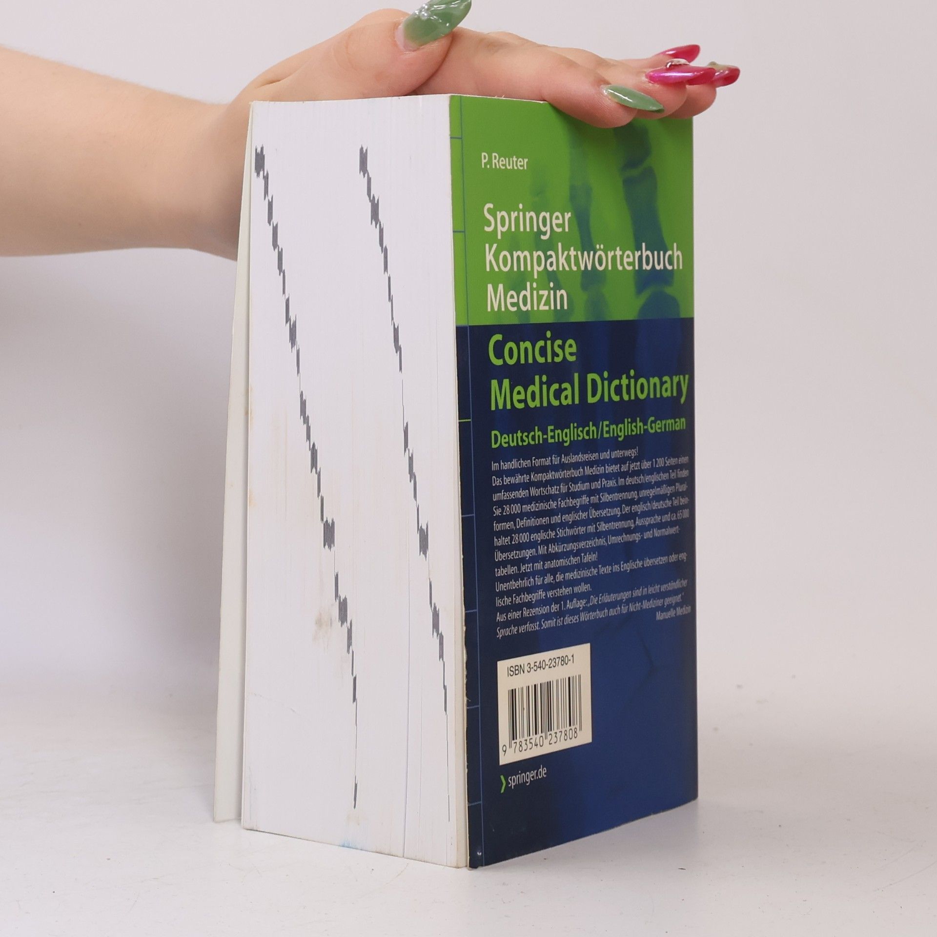 Peter Reuter Springer-Kompaktwörterbuch Medizin