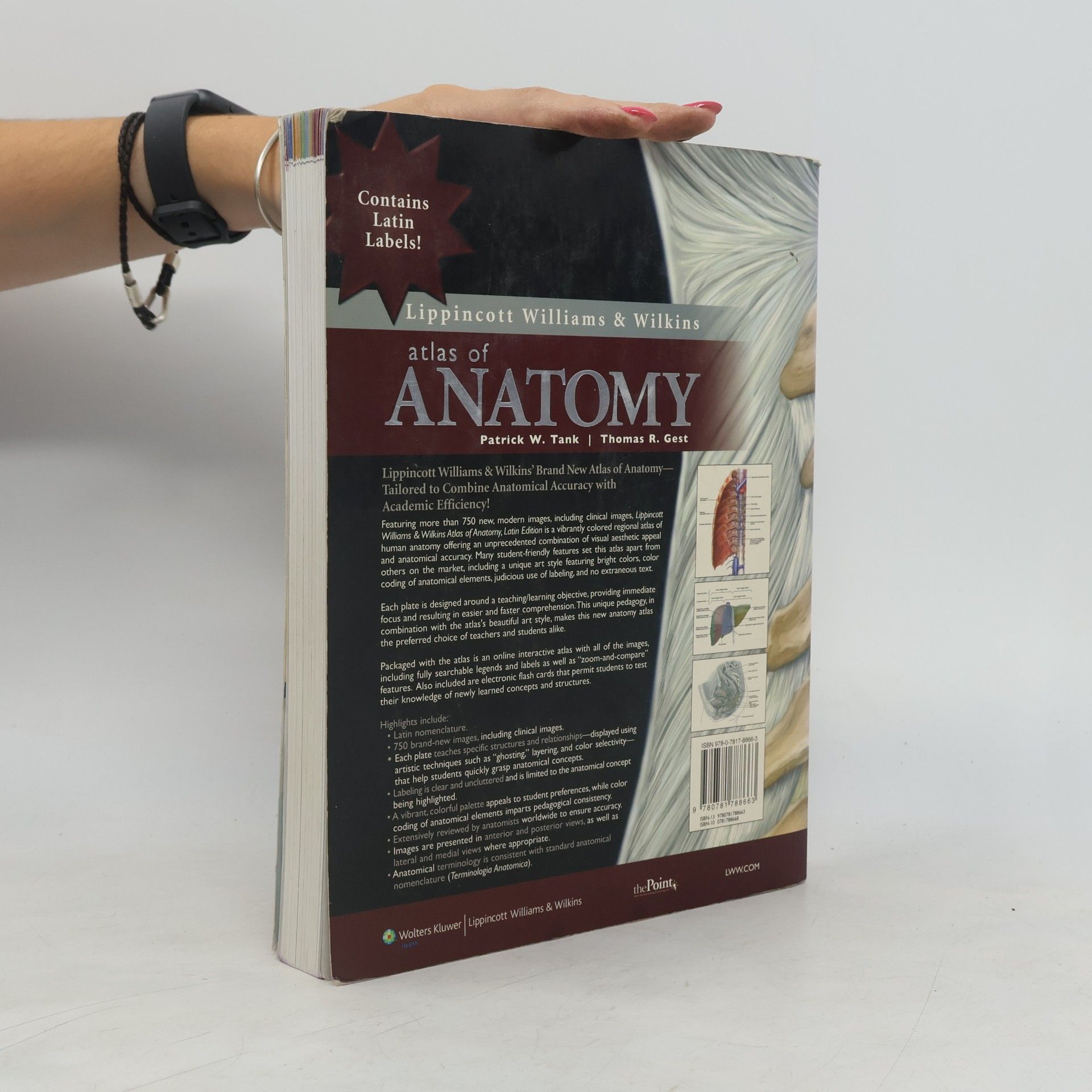 Patrick W. Tank LWW Atlas of Anatomy