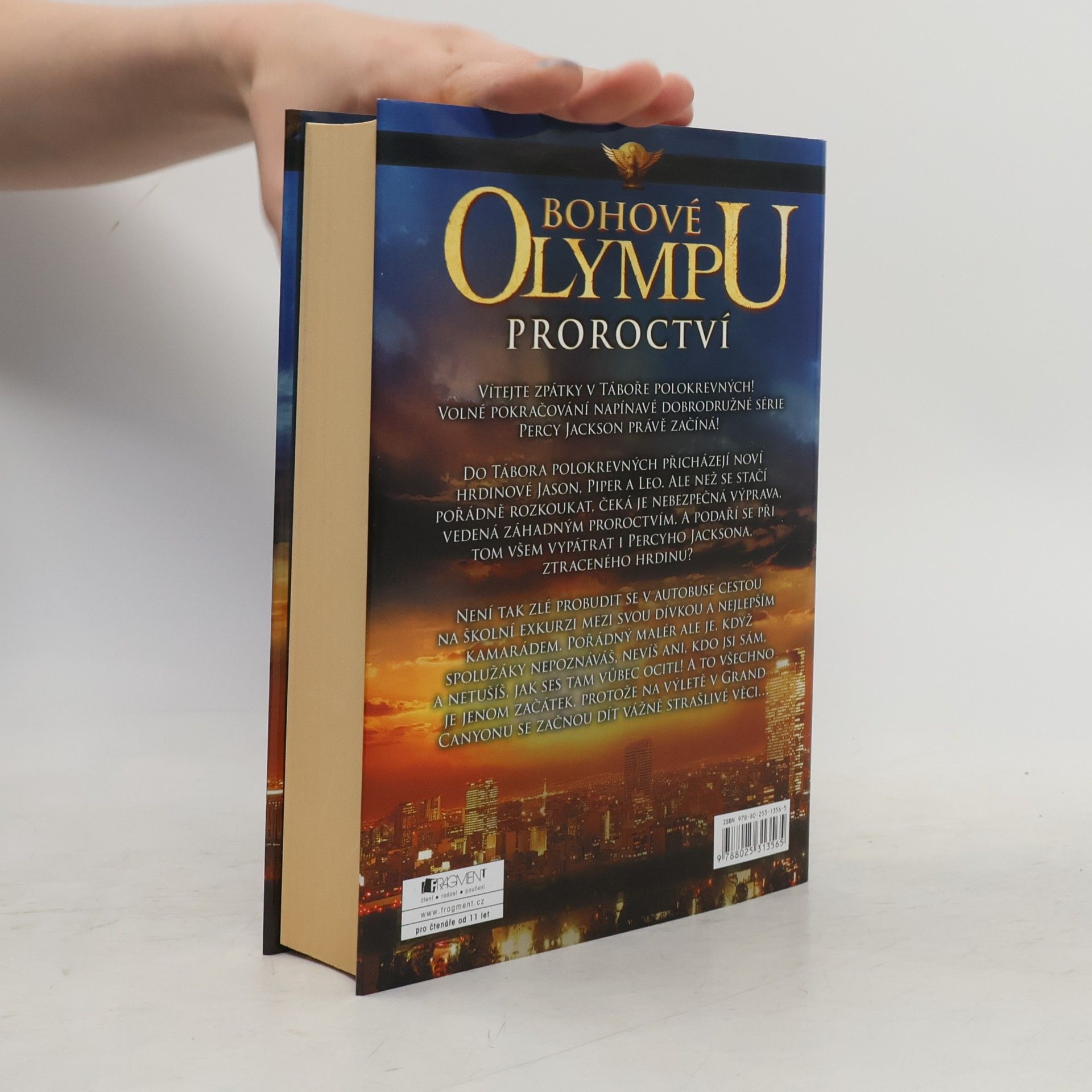 Rick Riordan Proroctví. Bohové Olympu 1. díl