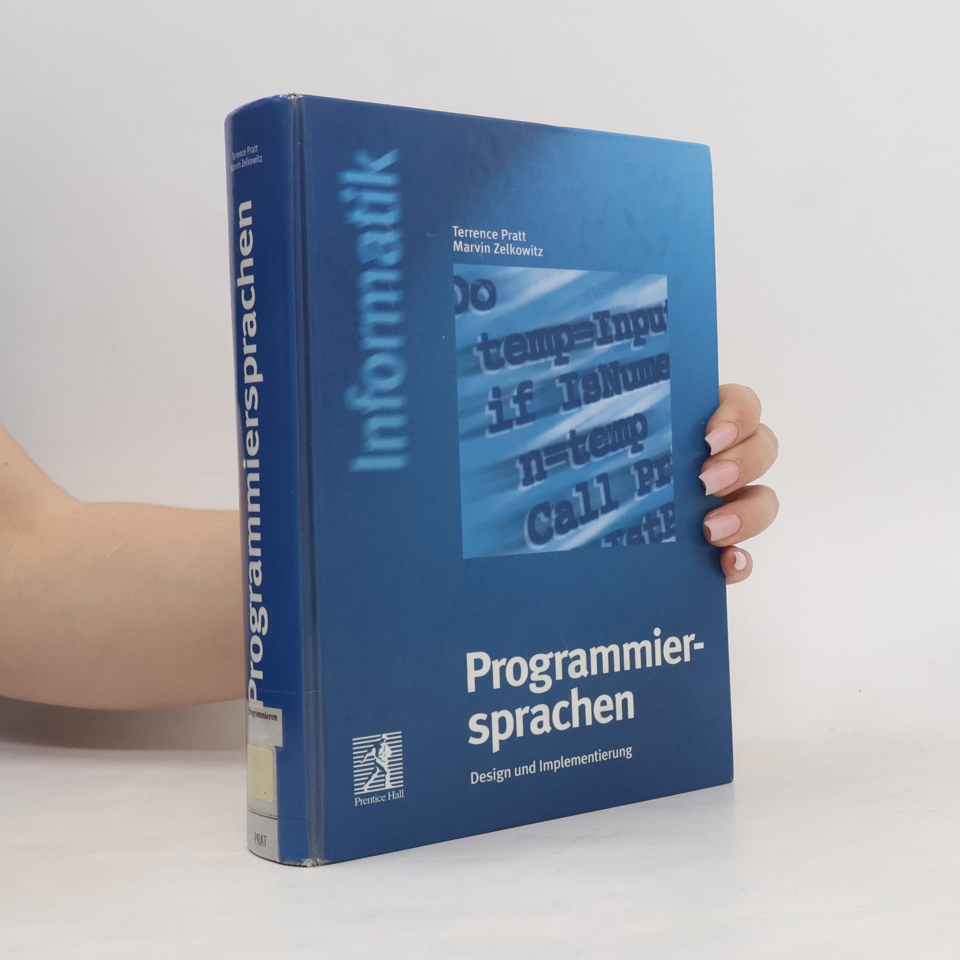 Marvin V. Zelkowitz Programmiersprachen (Prentice Hall (dt. Titel))