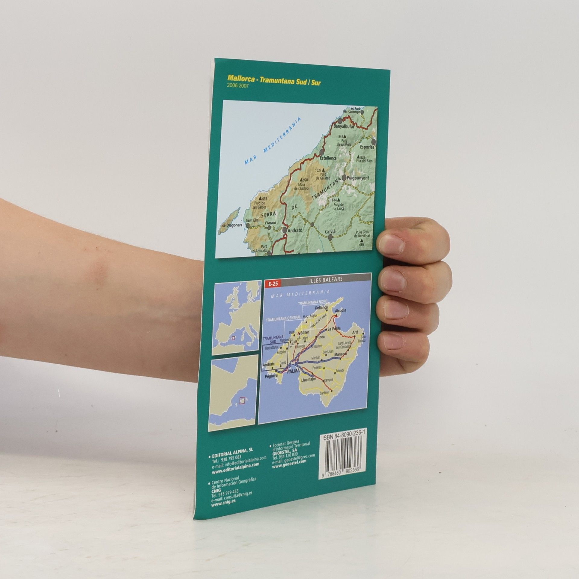 Centro Nacional de Información Geográfica (Spain) Mallorca Tramuntana Sur Islas Baleares