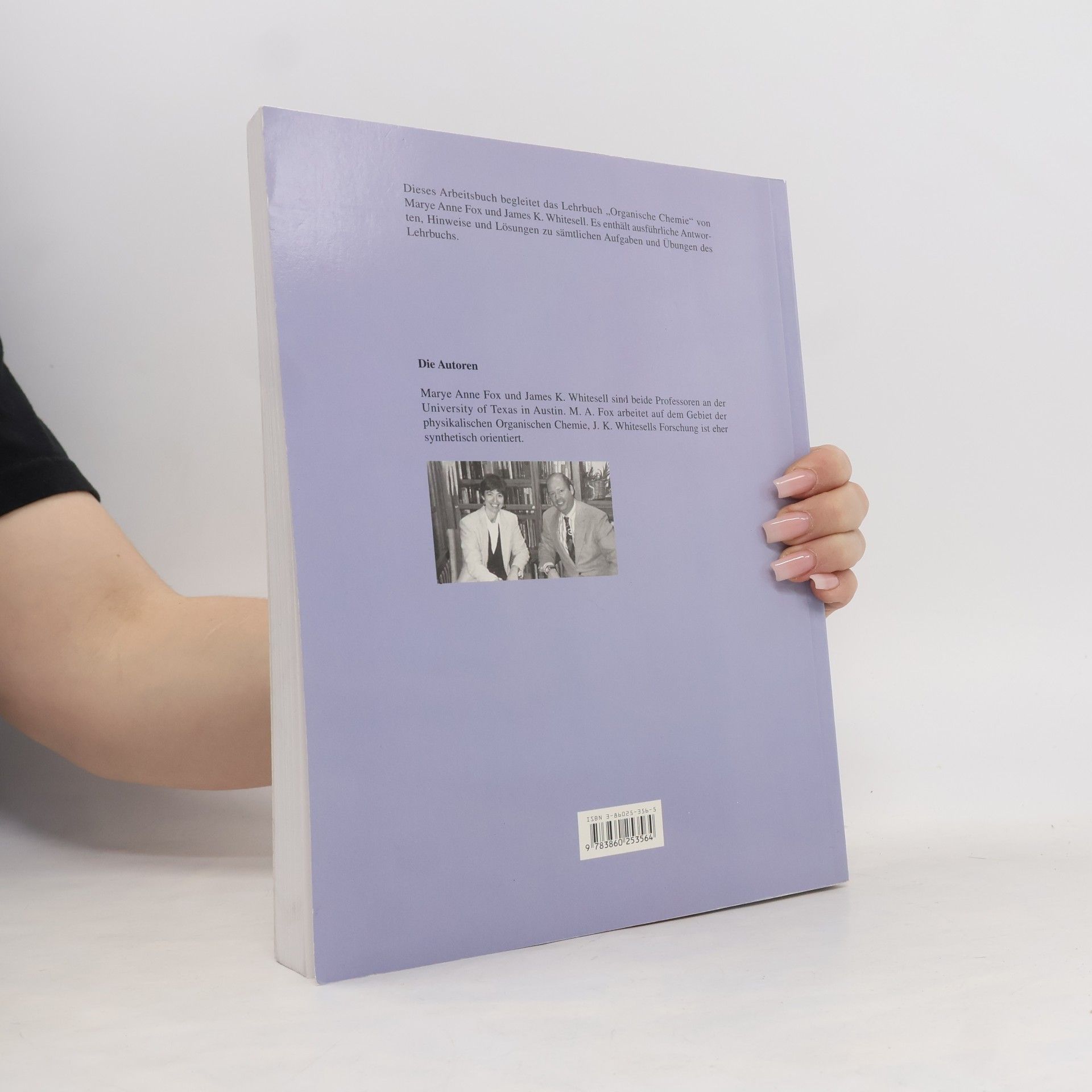 Marye Anne Fox Arbeitsbuch zur organischen Chemie