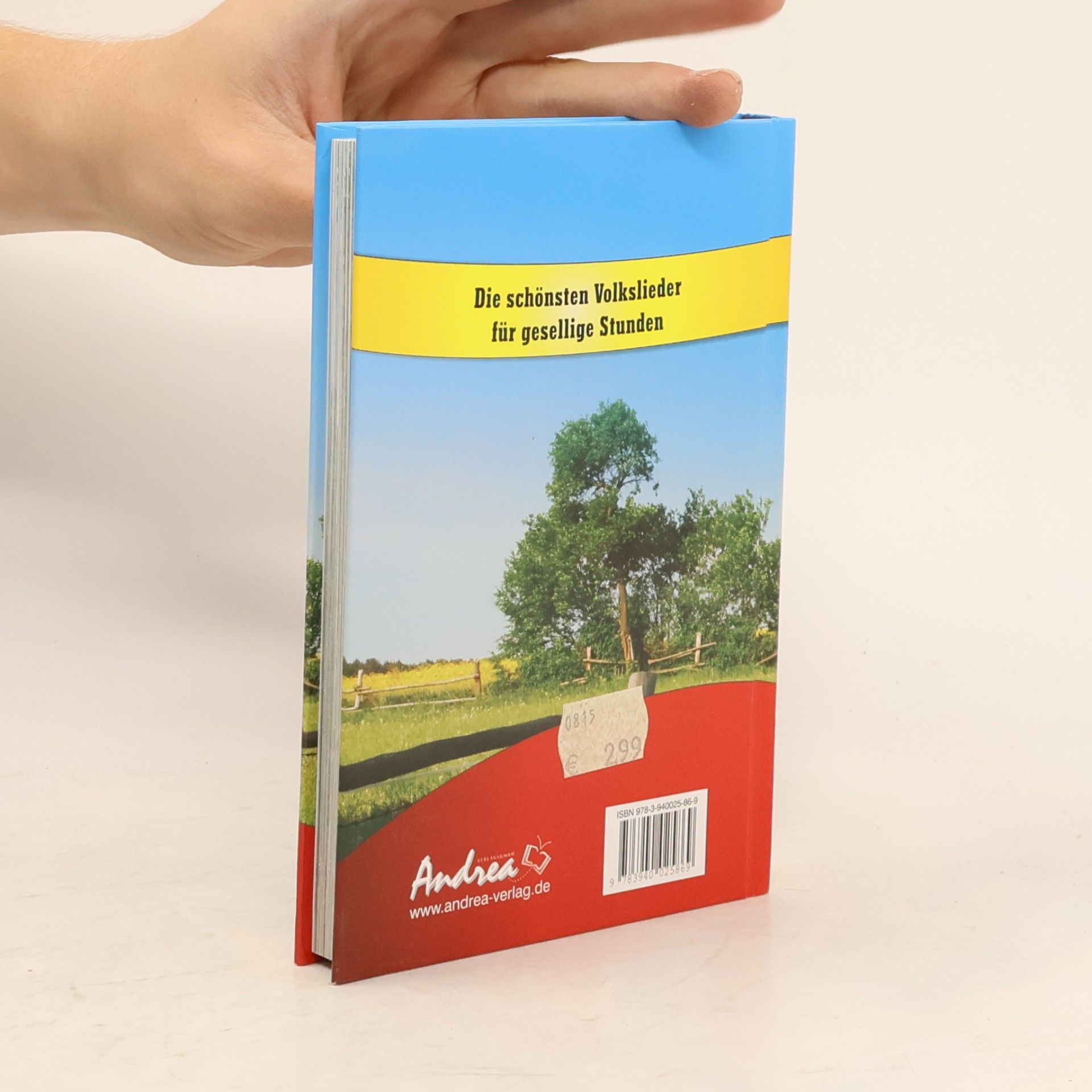 Andrea Verlags GmbH Mein Liederbuch