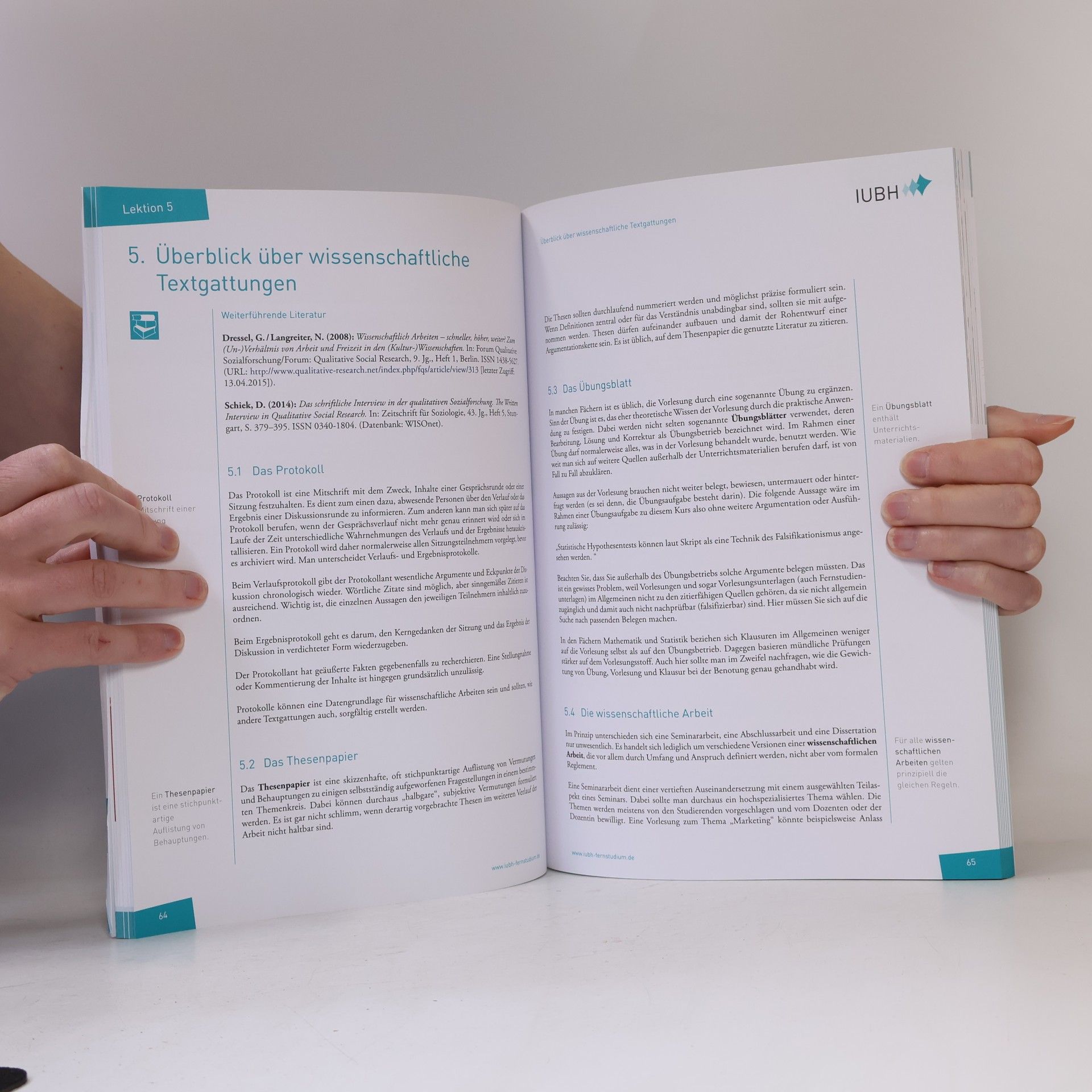Autorenkollektiv Einführung in das wissenschaftliche Arbeiten. Studienskript. Bachelor-BWIR01