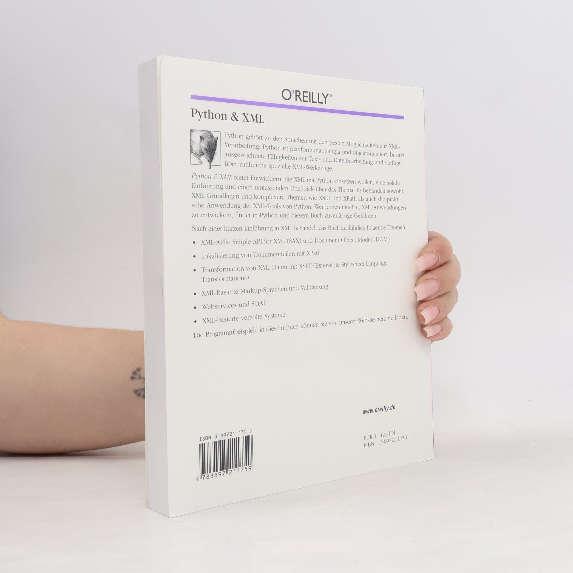 Christopher A. Jones Python & XML - Deutsche Ausgabe