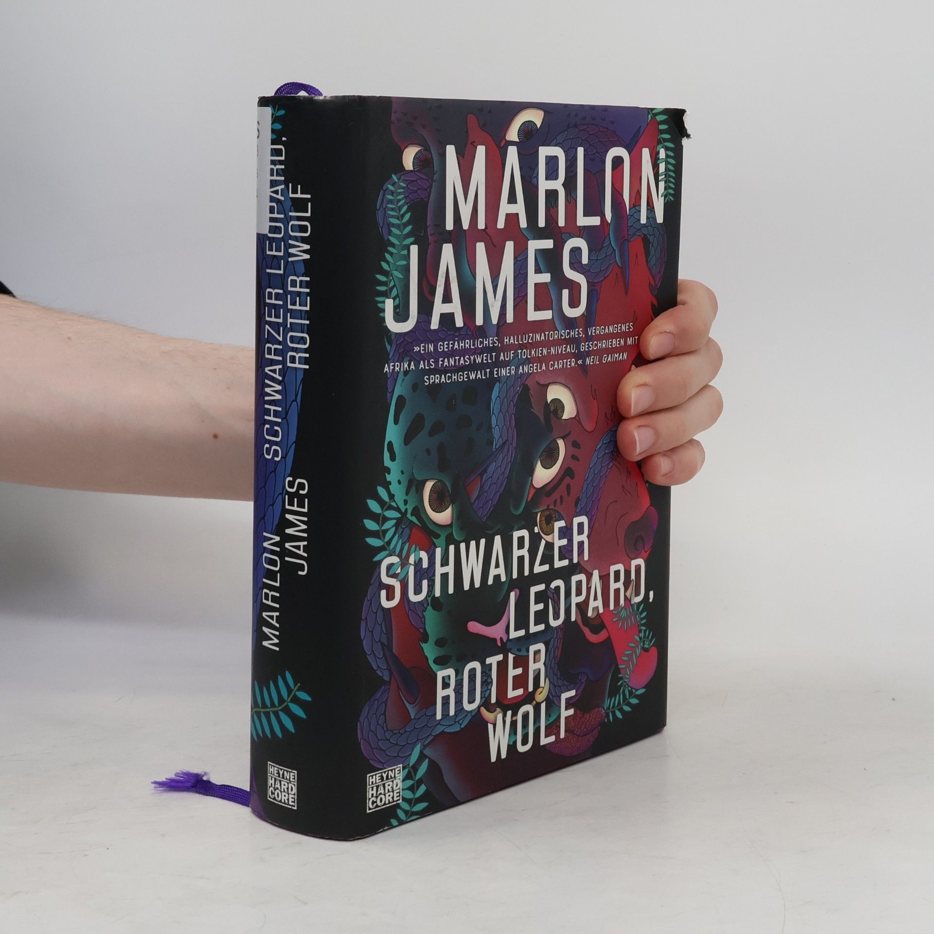 Marlon James Schwarzer Leopard, roter Wolf