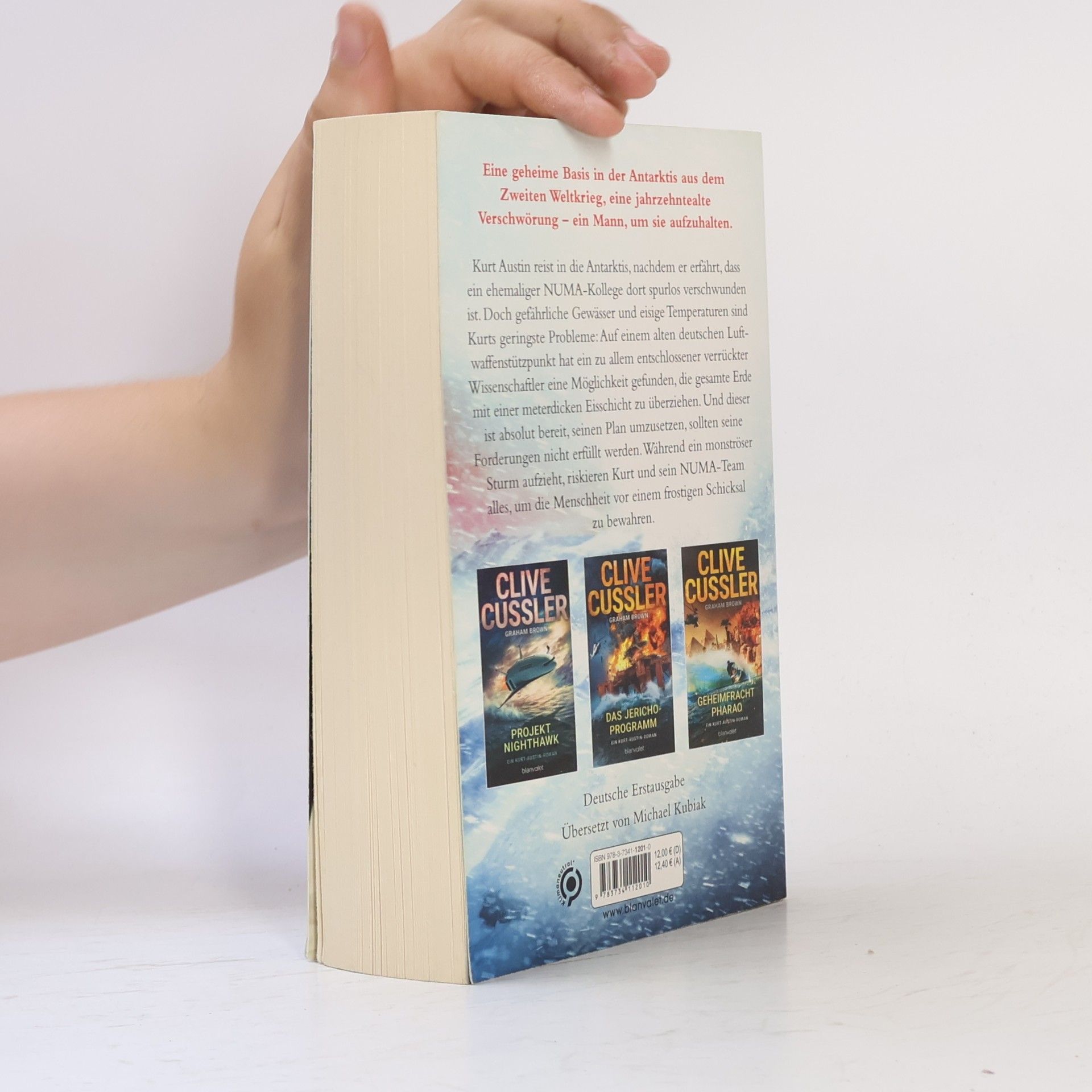 Clive Cussler Die Antarktis-Verschwörung