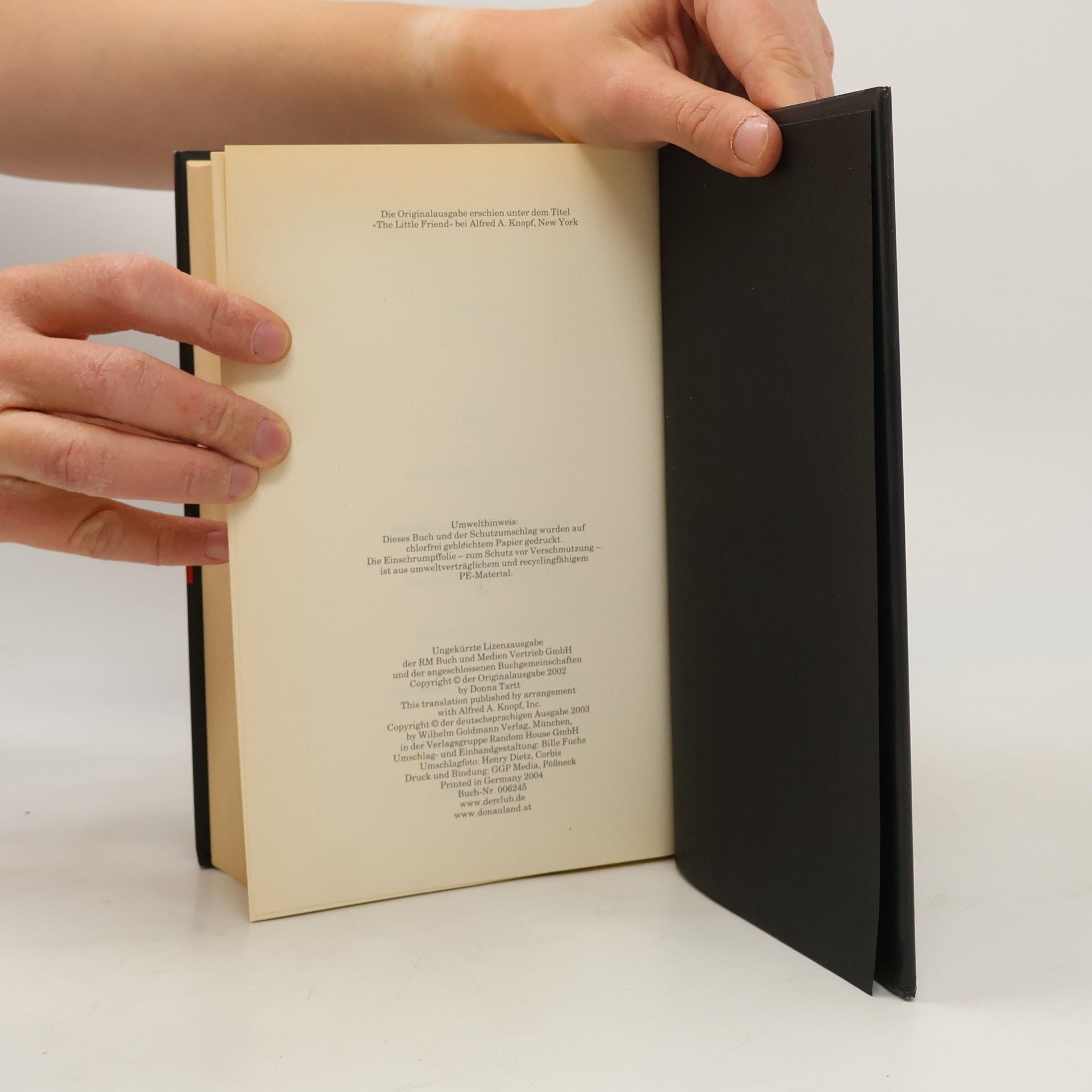 Donna Tartt Der kleine Freund