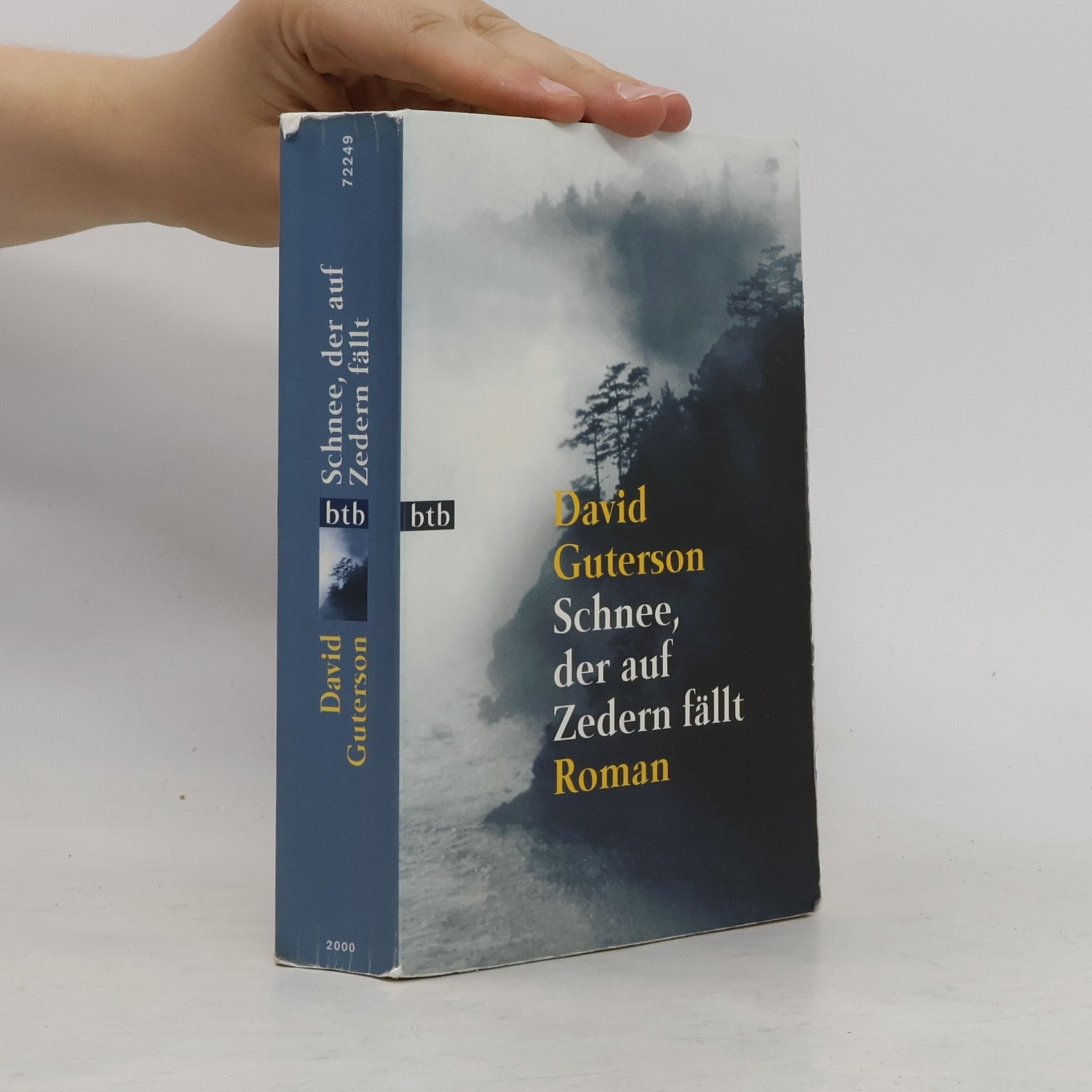 David Guterson Schnee, der auf Zedern fällt