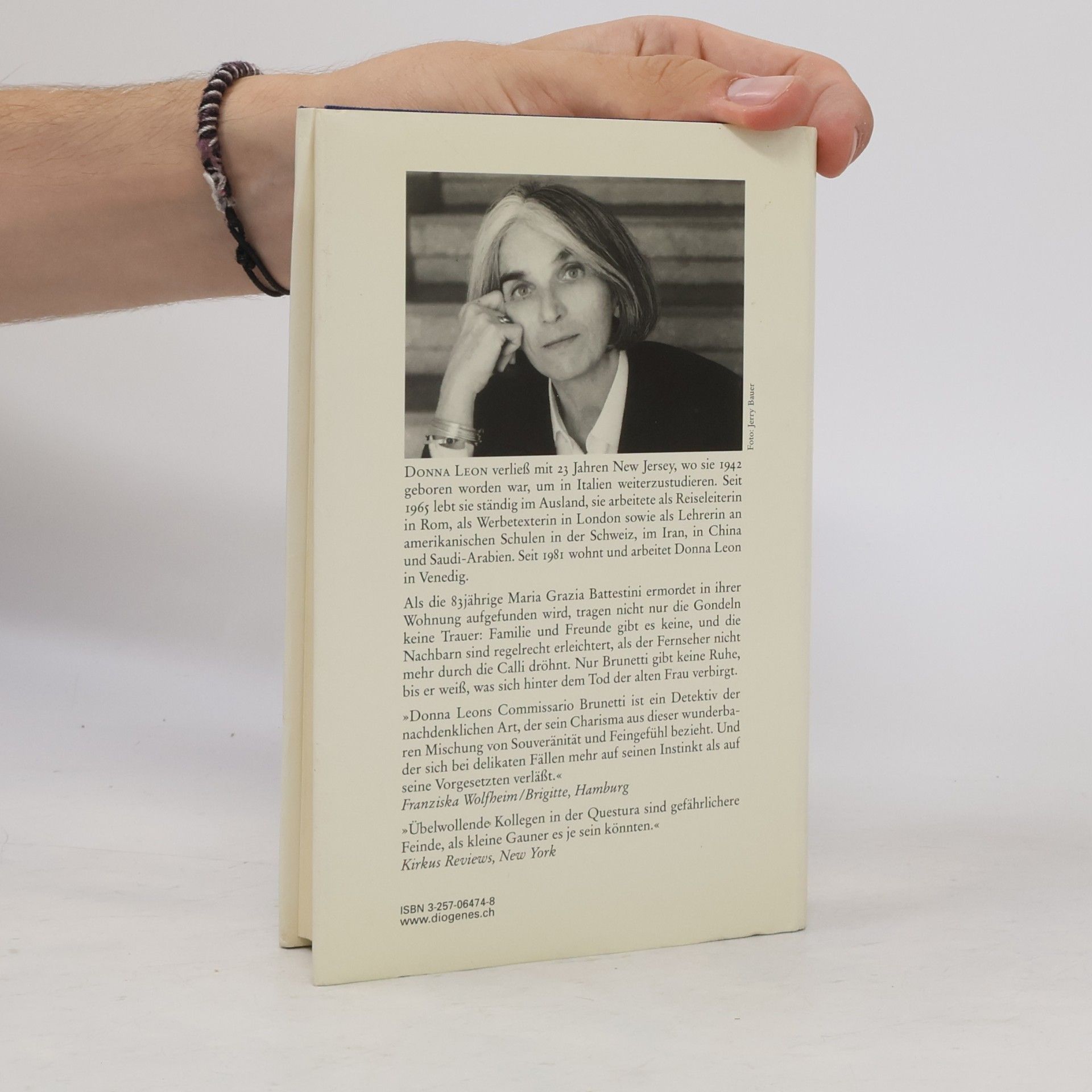 Donna Leon Beweise, daß es böse ist
