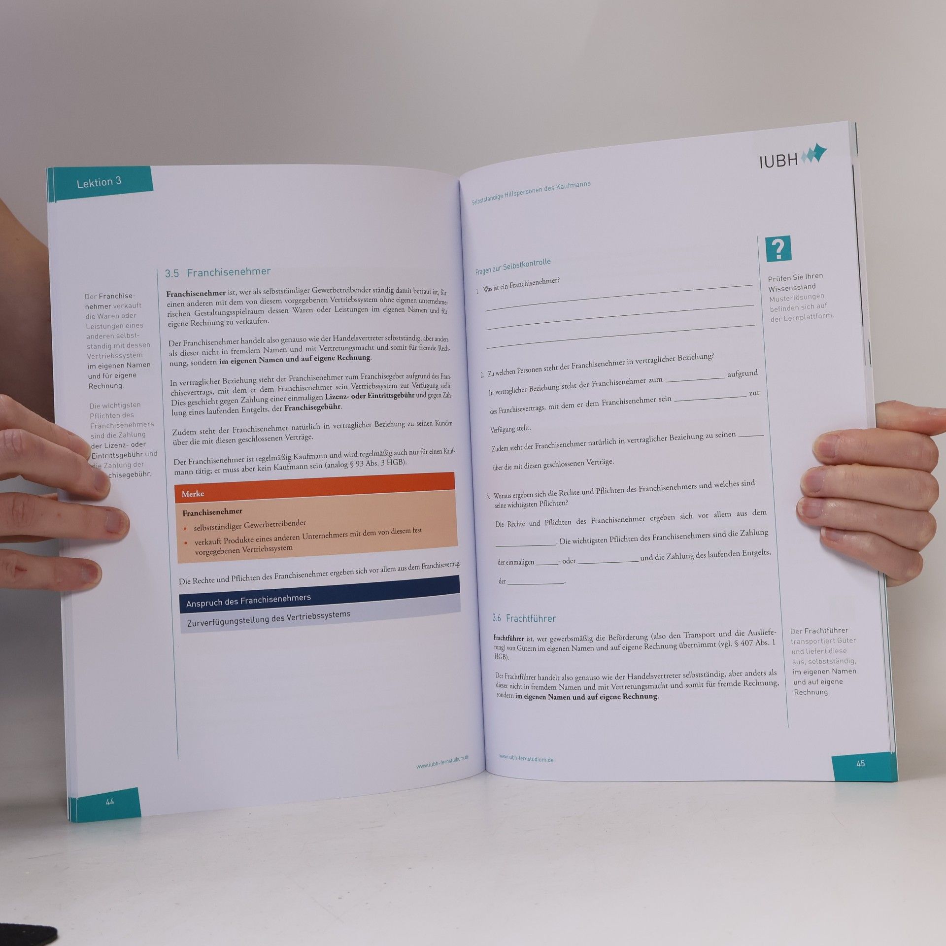 Autorenkollektiv Handels- und Gesellschaftsrecht I - Handelsrecht. Studienskript. Bachelor - DLRHUG01