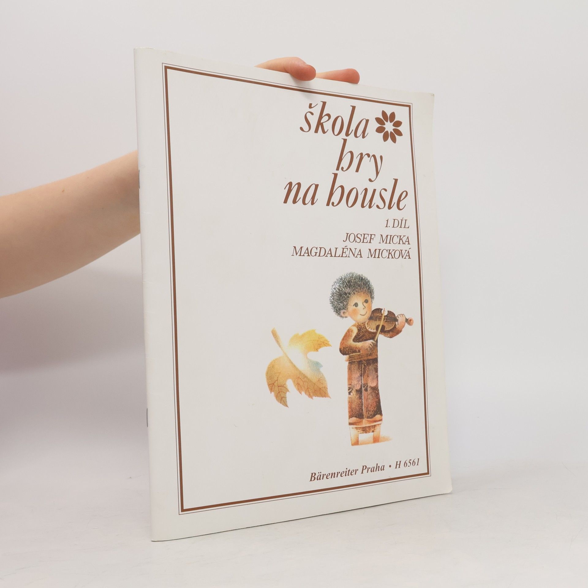 Josef Ladislav Micka Škola hry na housle 1