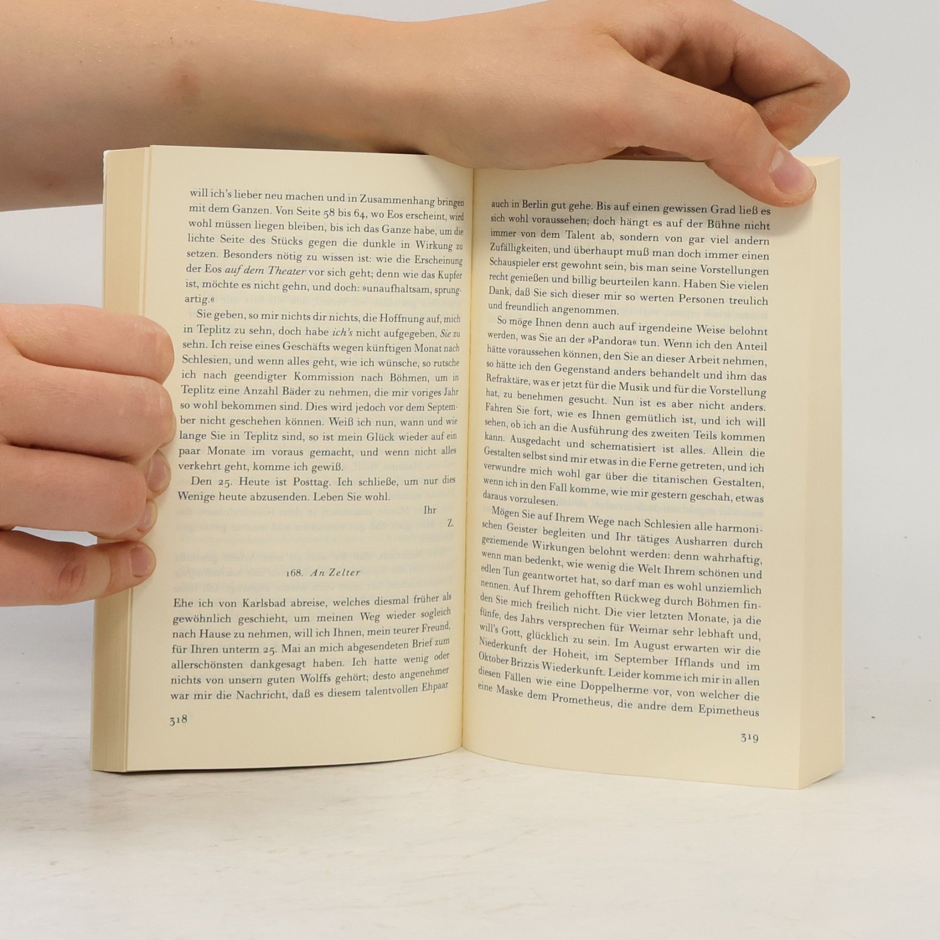 Johann Wolfgang von Goethe Briefwechsel zwischen Goethe und Zelter