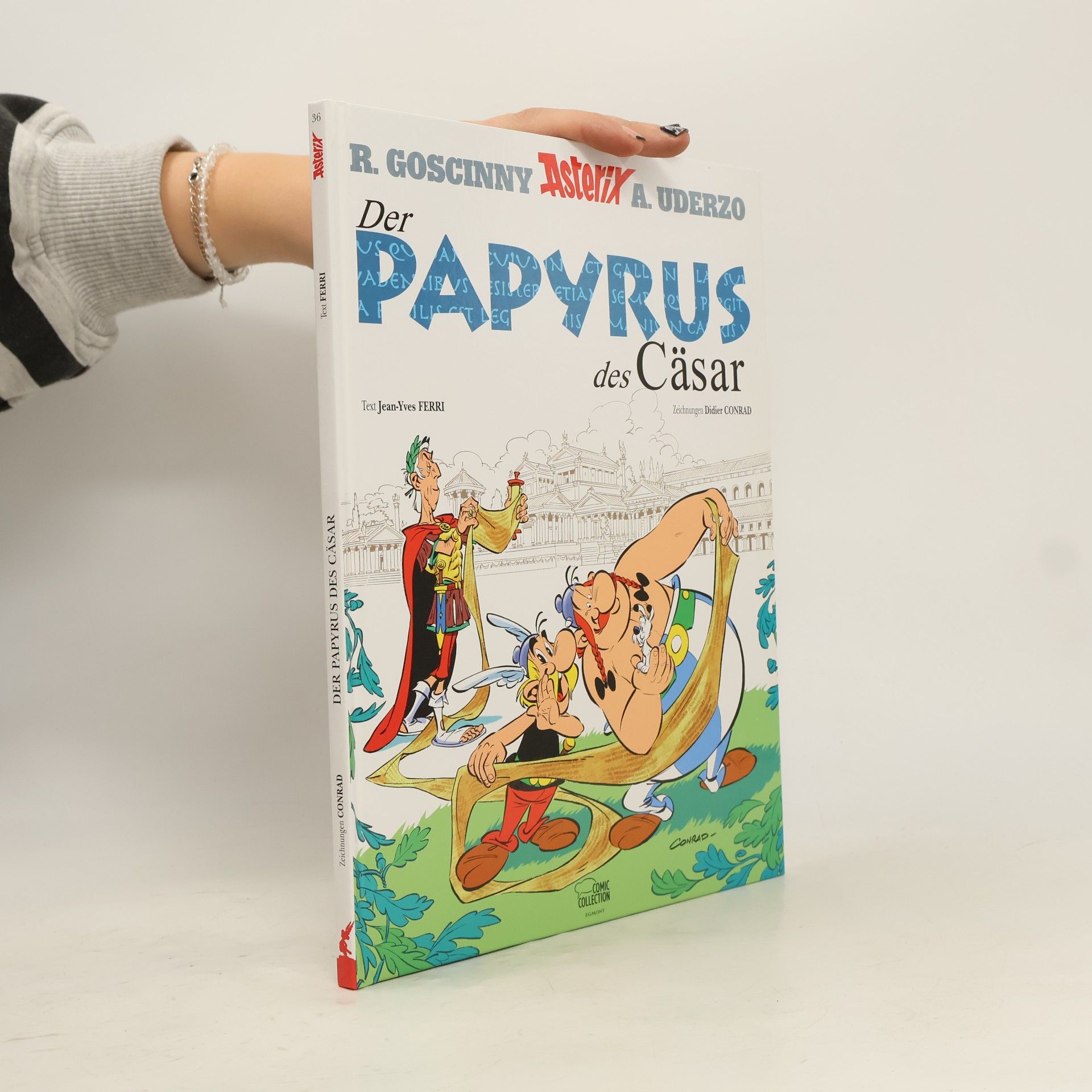Albert Uderzo Der Papyrus des Cäsar