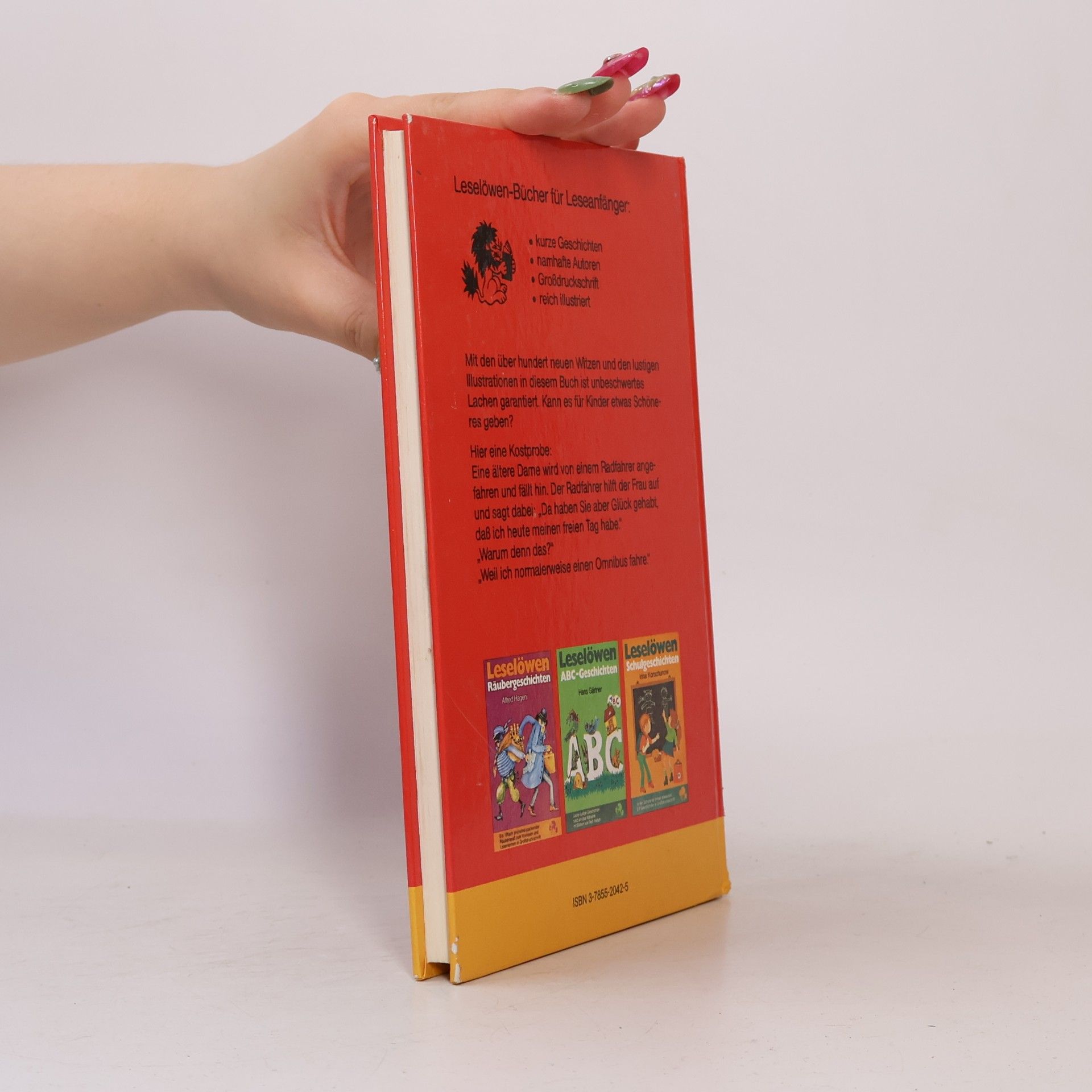 Autores varios Leselöwen Kinderwitze, Bd.1, Hundertzehn neue Kinderwitze zum Lesen und Weitererzählen