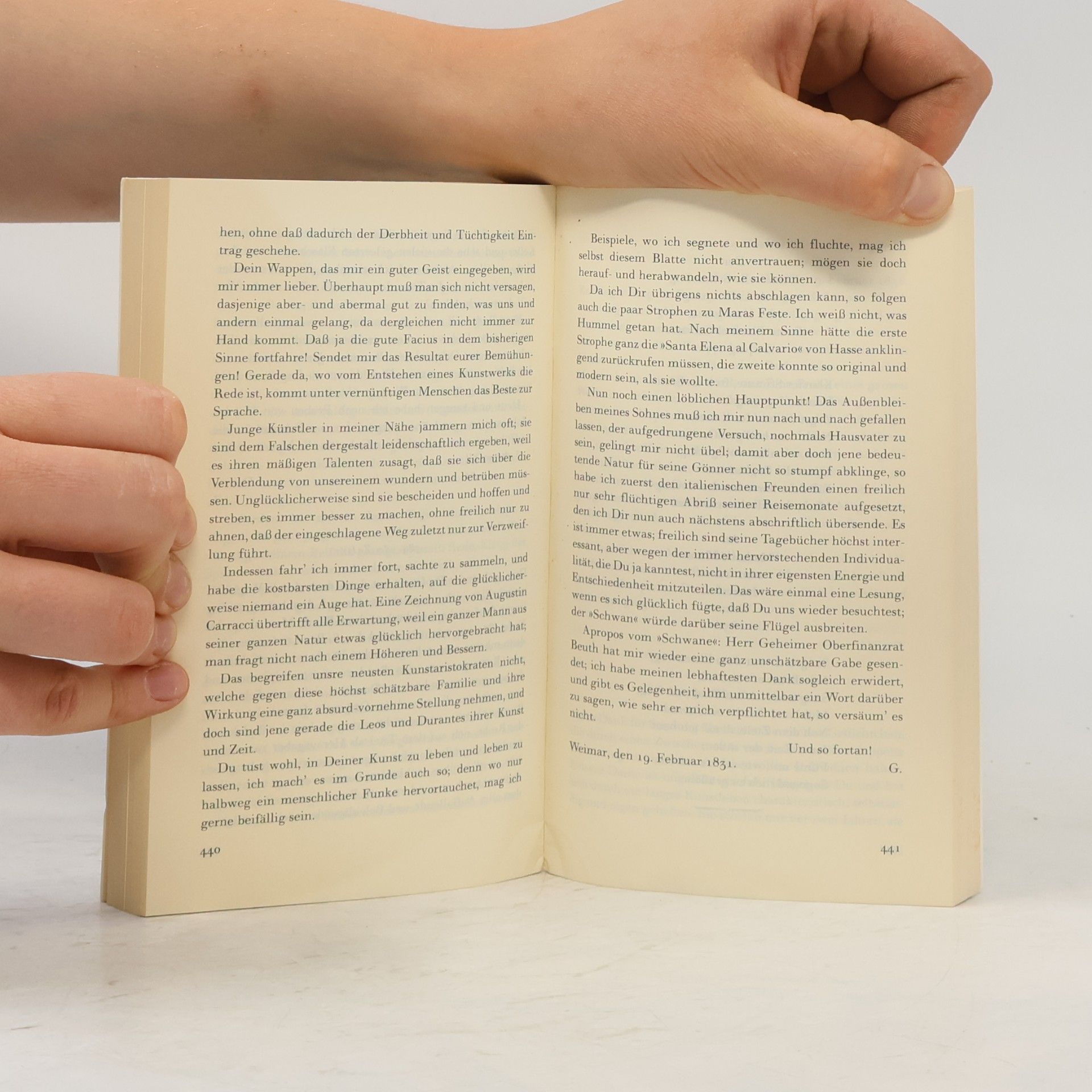 Johann Wolfgang von Goethe Briefwechsel zwischen Goethe und Zelter