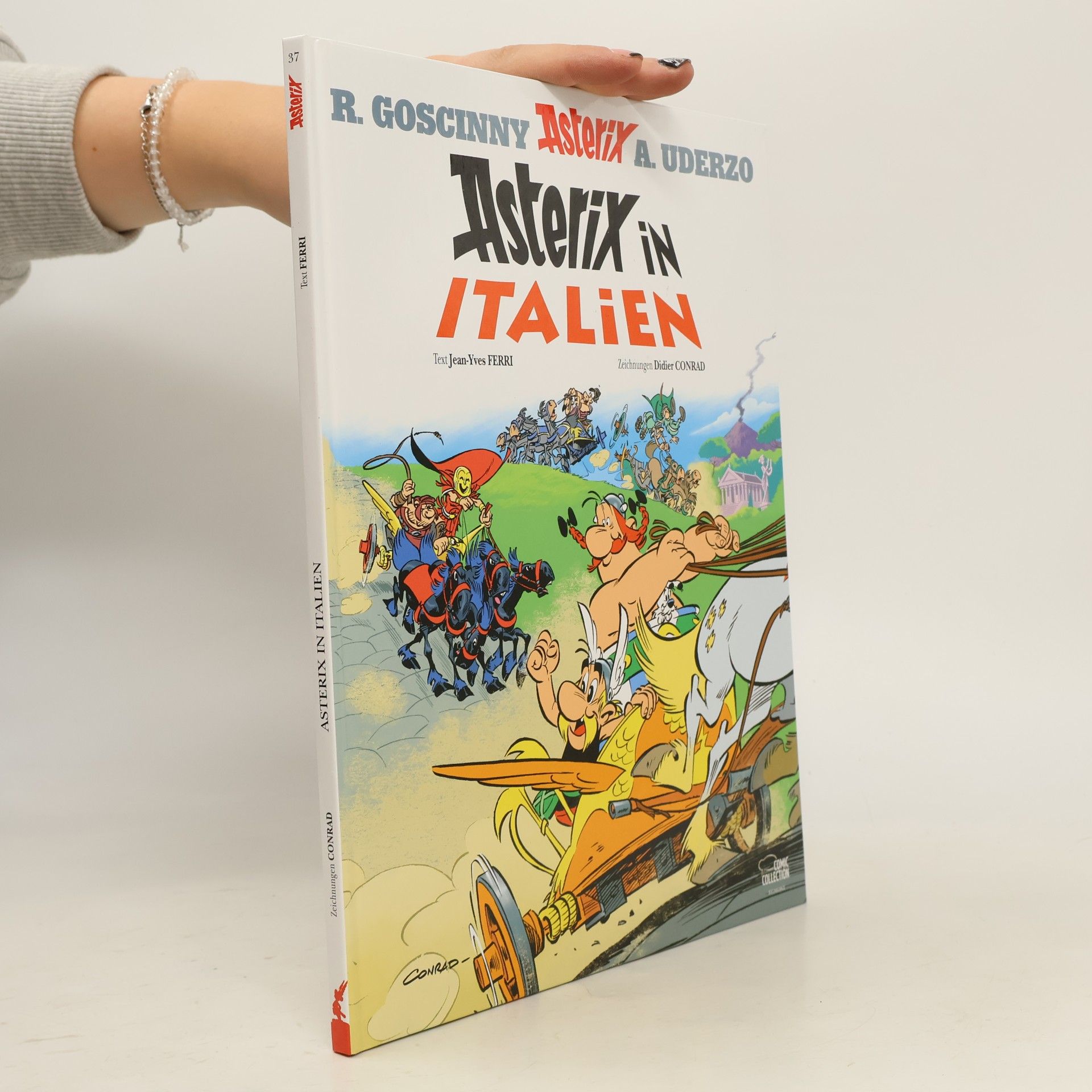 René Goscinny Asterix in Italien