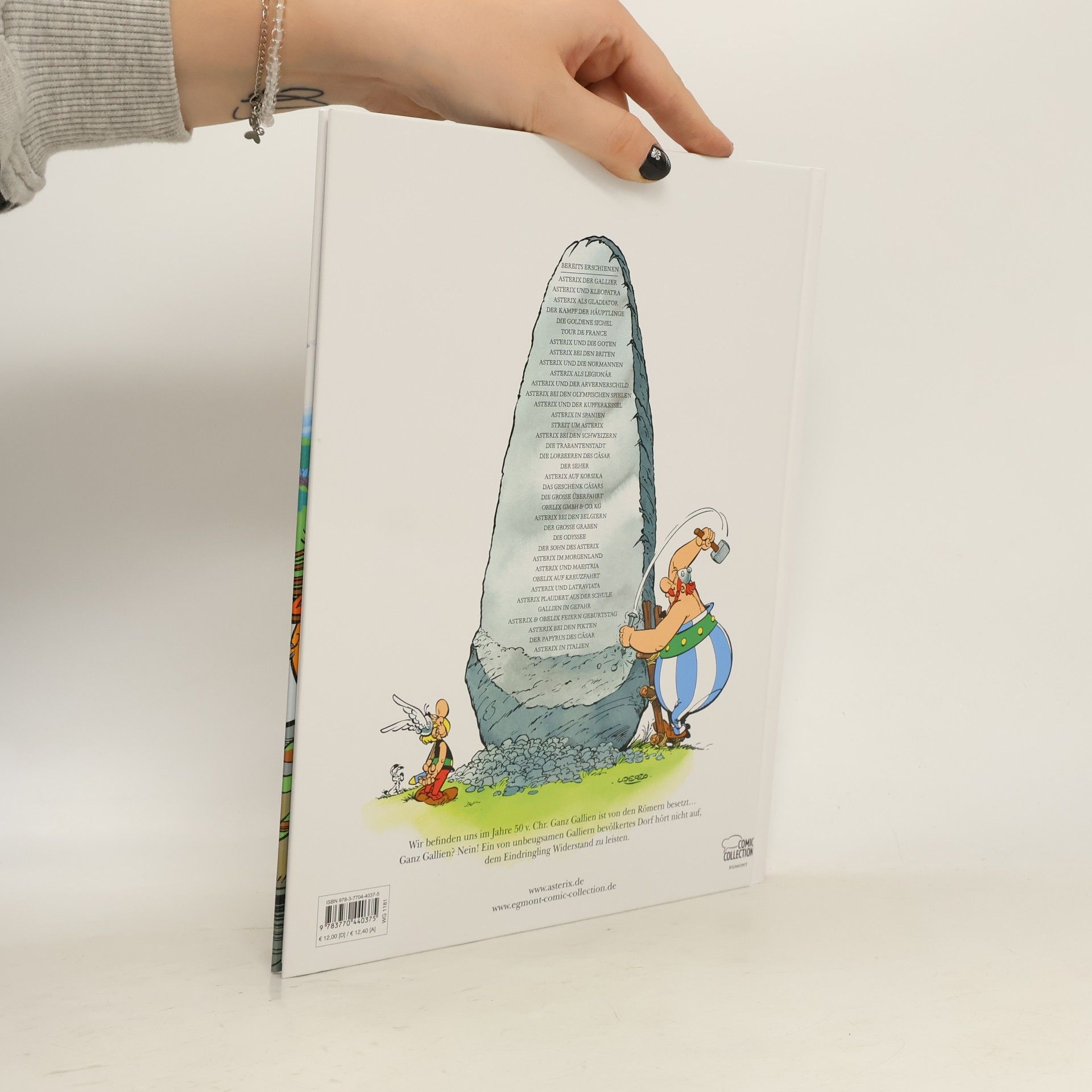 René Goscinny Asterix in Italien