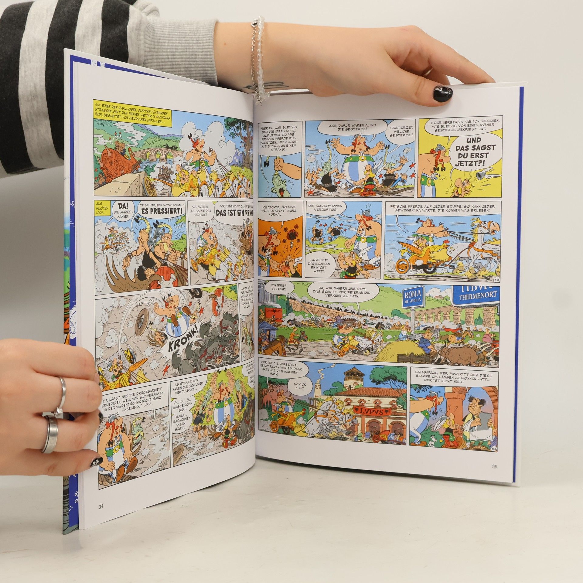 René Goscinny Asterix in Italien