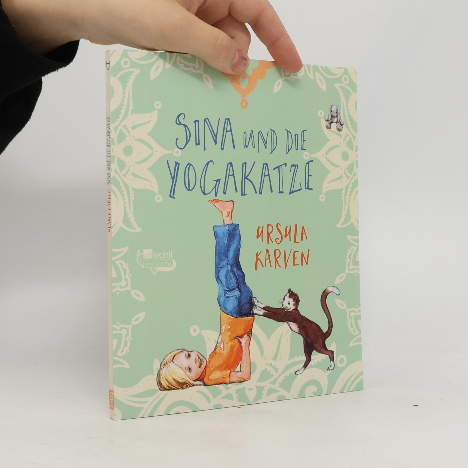 Ursula Karven Sina und die Yogakatze