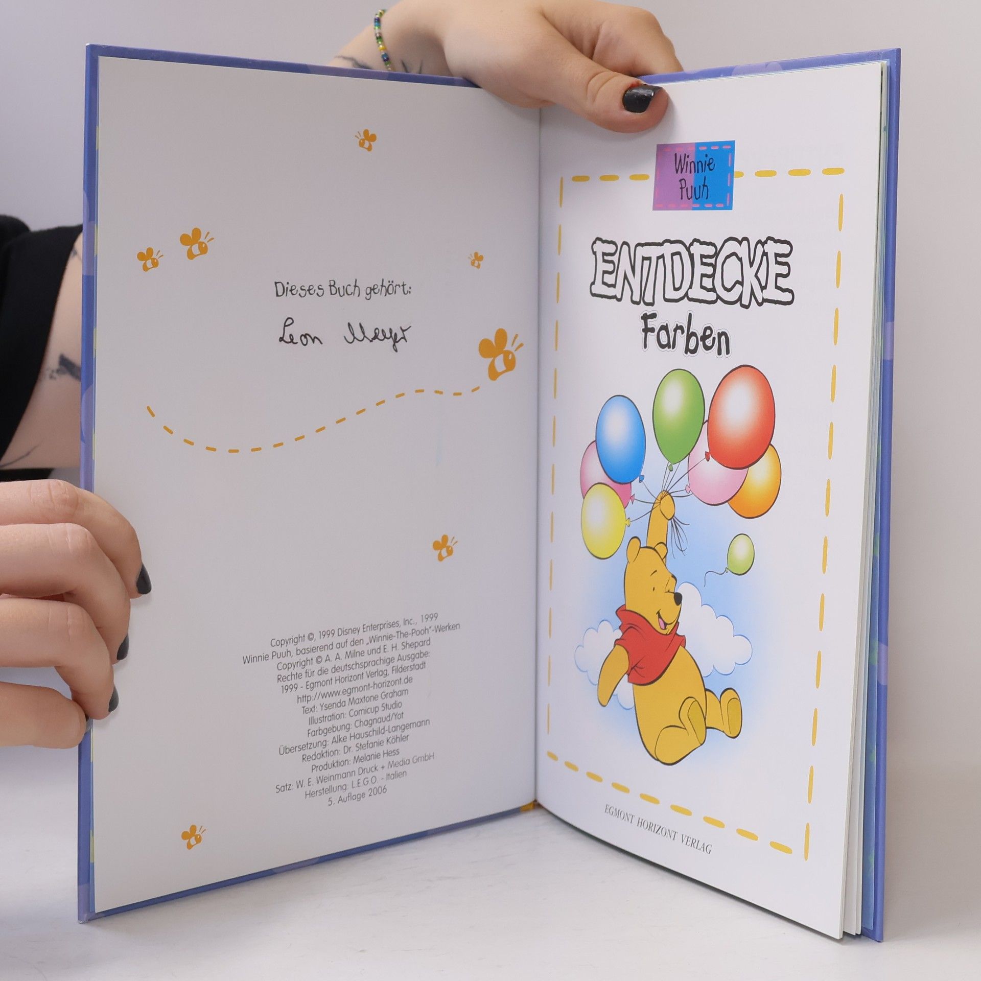 Autorenkollektiv Winnie Puuh. Entdecke Farben