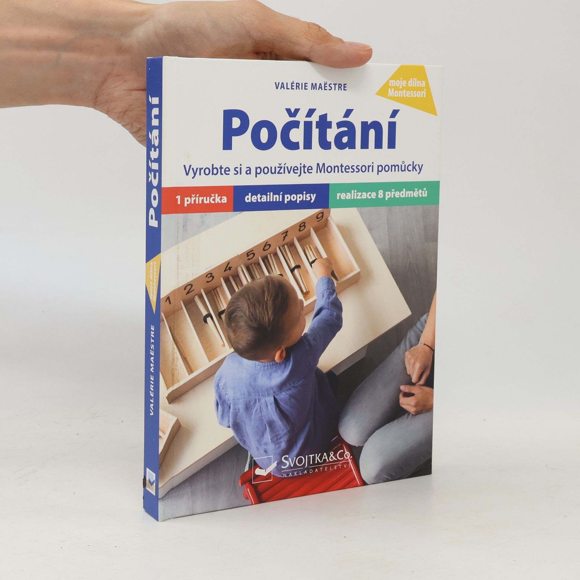 Valérie Maëstre Počítání : vyrobte si a používejte Montessori pomůcky