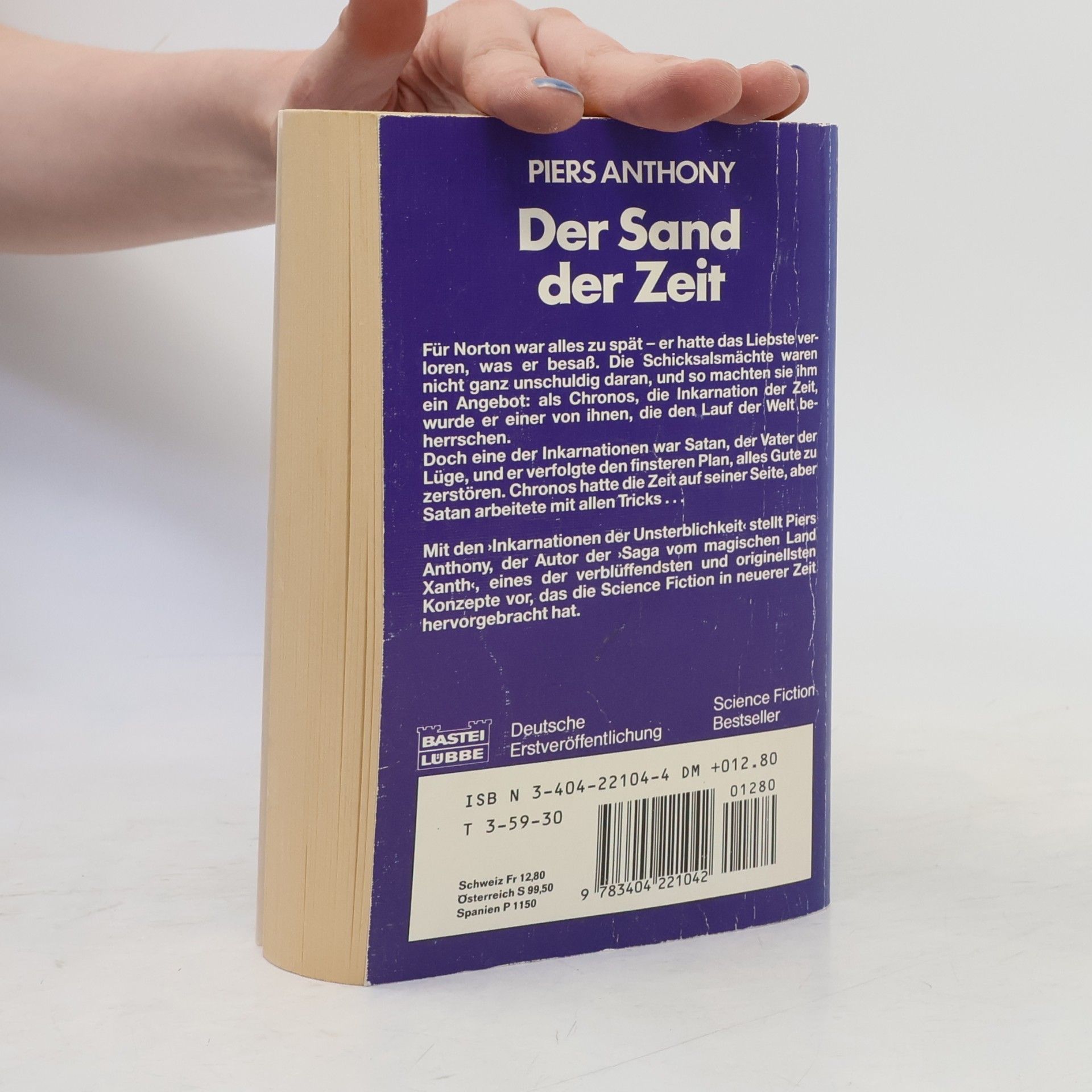 Piers Anthony Der Sand der Zeit. Die Inkarnationen der Unsterblichkeit