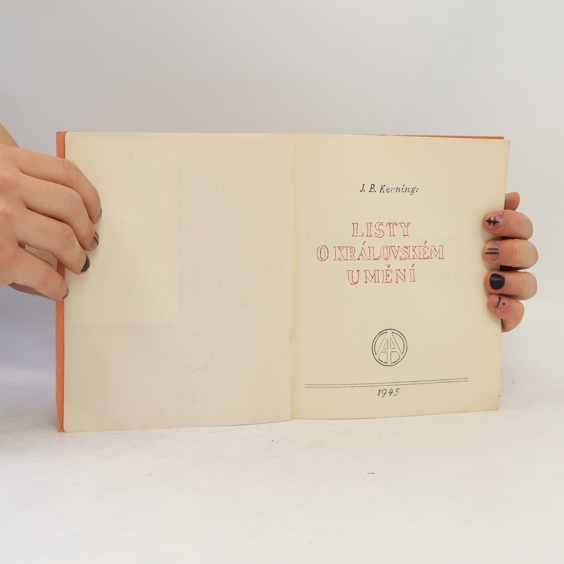 J. B. Kerning Listy o královském umění