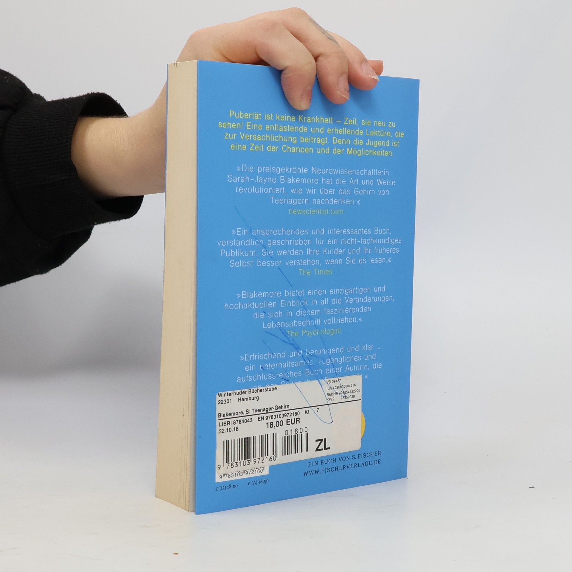 Sarah Jayne Blakemore Das Teenager-Gehirn