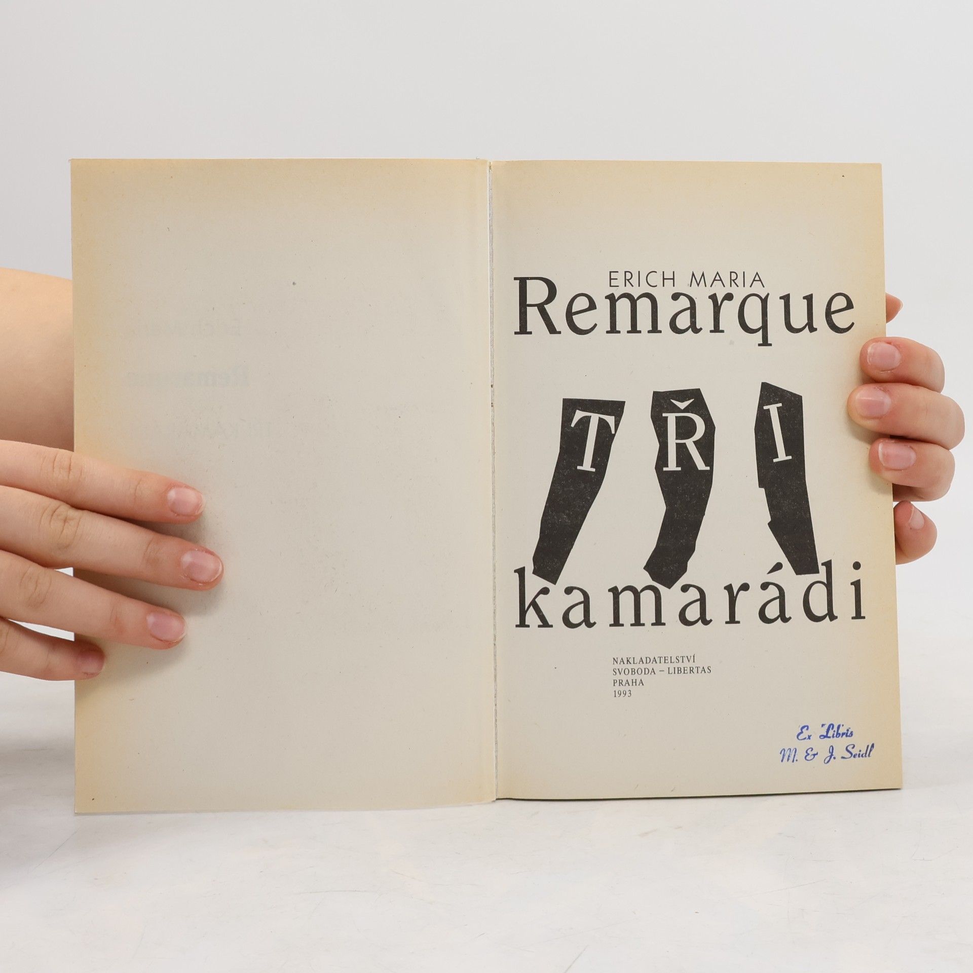 Erich Maria Remarque Tři kamarádi
