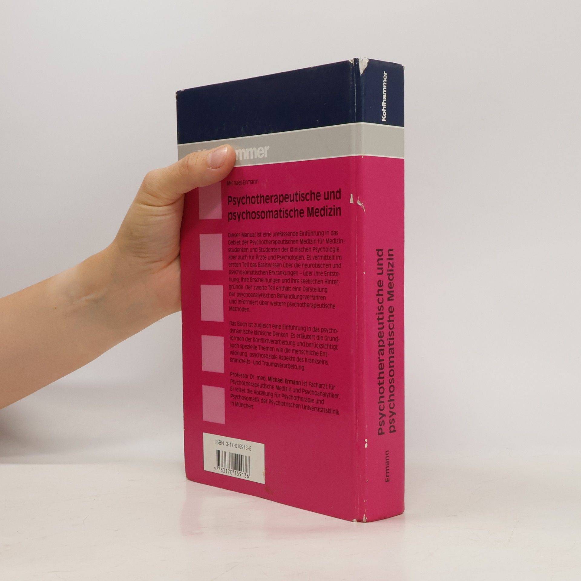 Michael Ermann Psychotherapeutische und psychosomatische Medizin - 3. Auflage