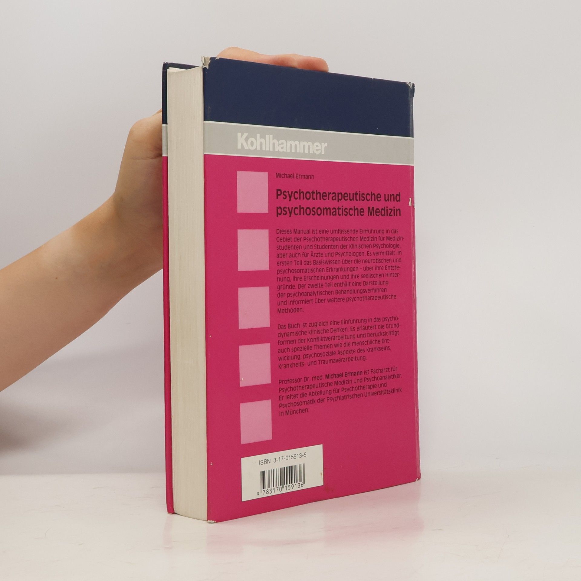 Michael Ermann Psychotherapeutische und psychosomatische Medizin - 3. Auflage