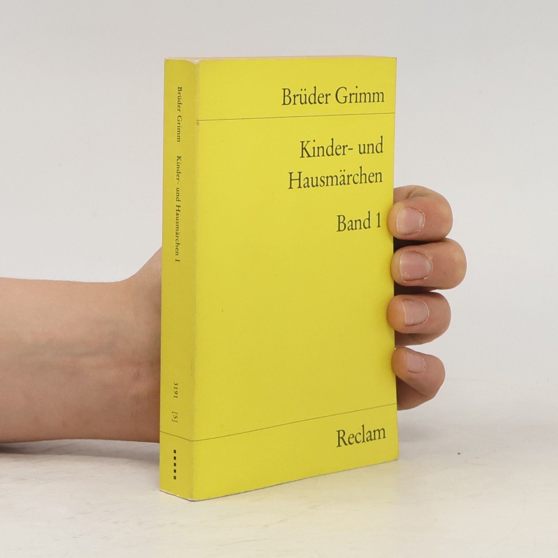 Wilhelm Karl Grimm Kinder- und Hausmärchen 1