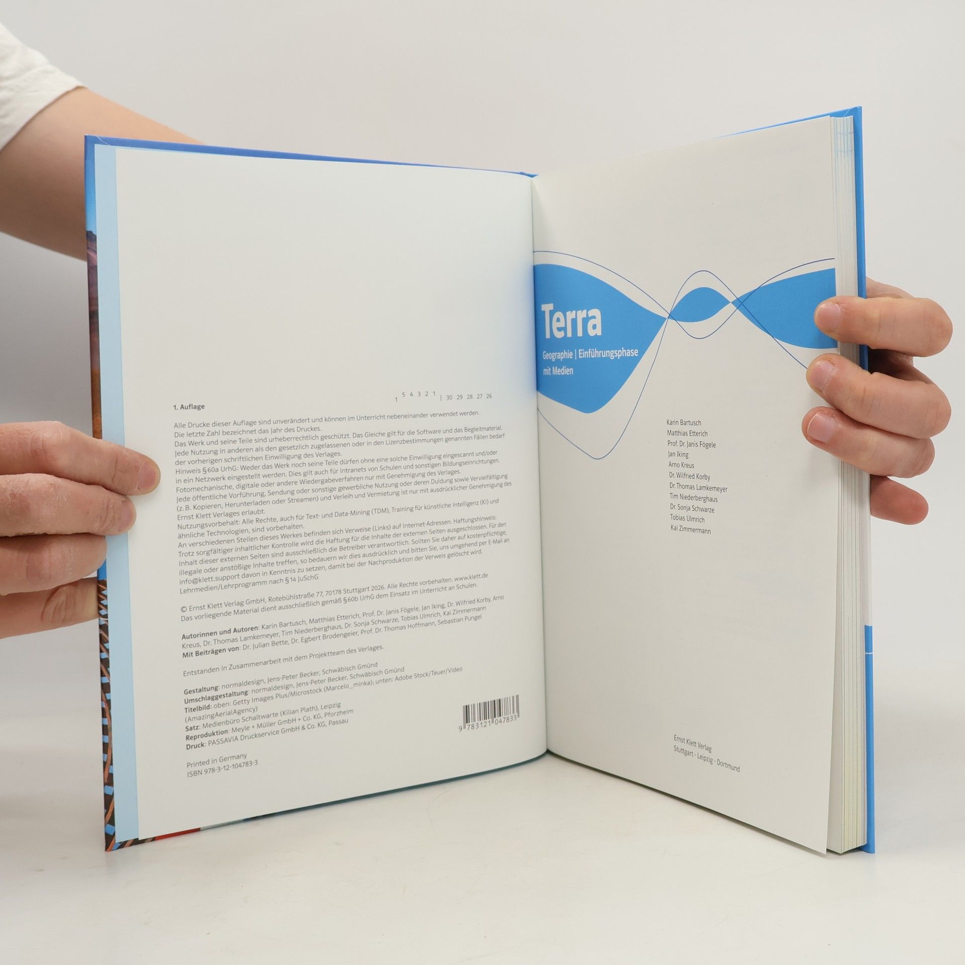 Terra. Ausgabe ab 2026: Terra Geographie Einführungsphase. Ausgabe Nordrhein-Westfalen Oberstufe: Schulbuch mit Medien Klasse 11 (G9)