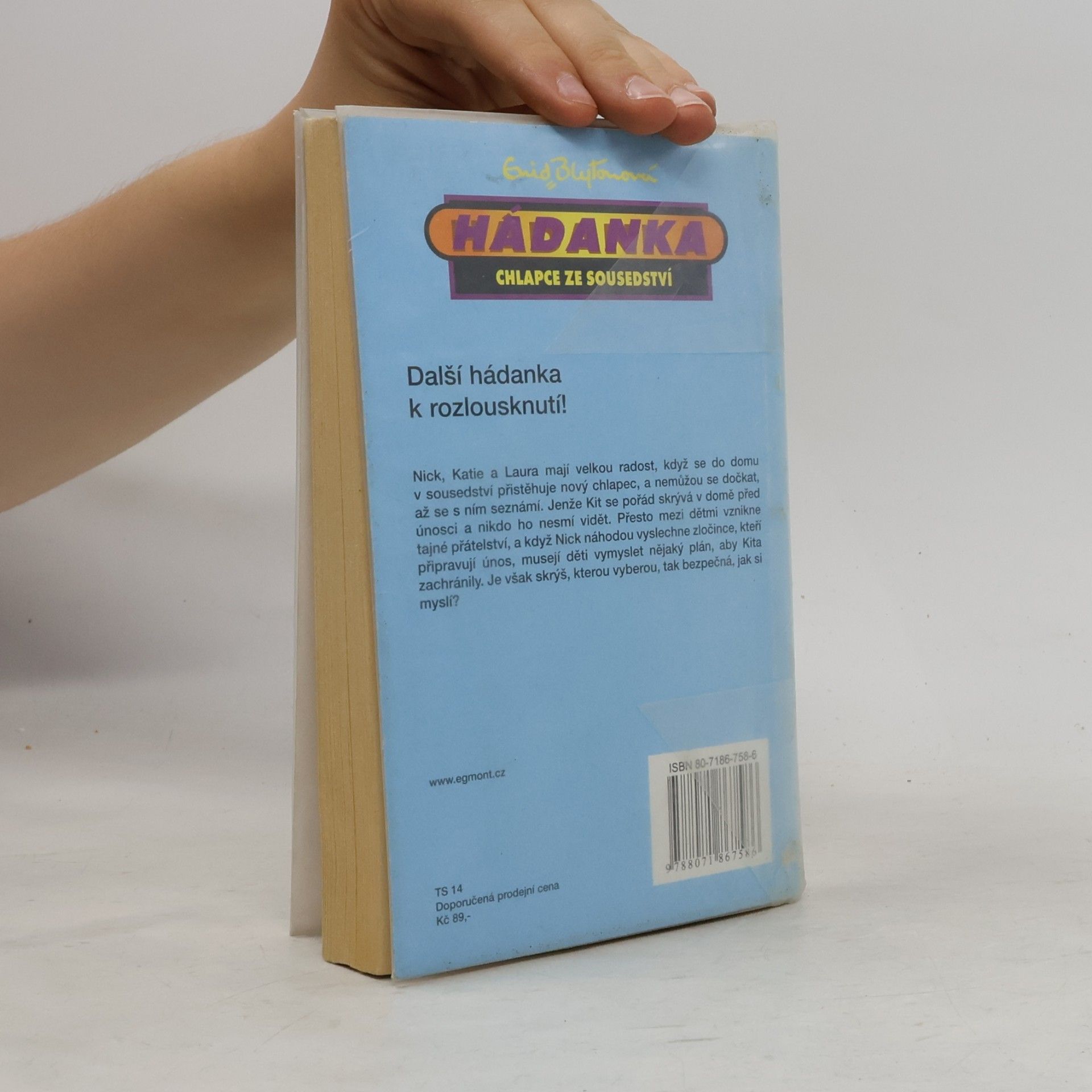 Enid Blyton Hádanka chlapce ze sousedství